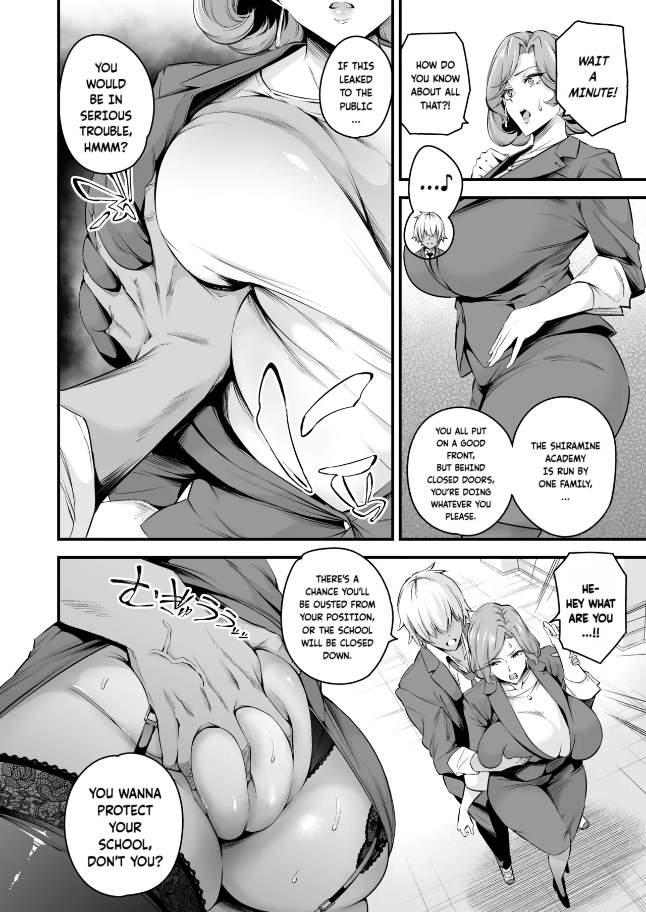 The sow principal of Shiramine Academy PROLOGUE page 9