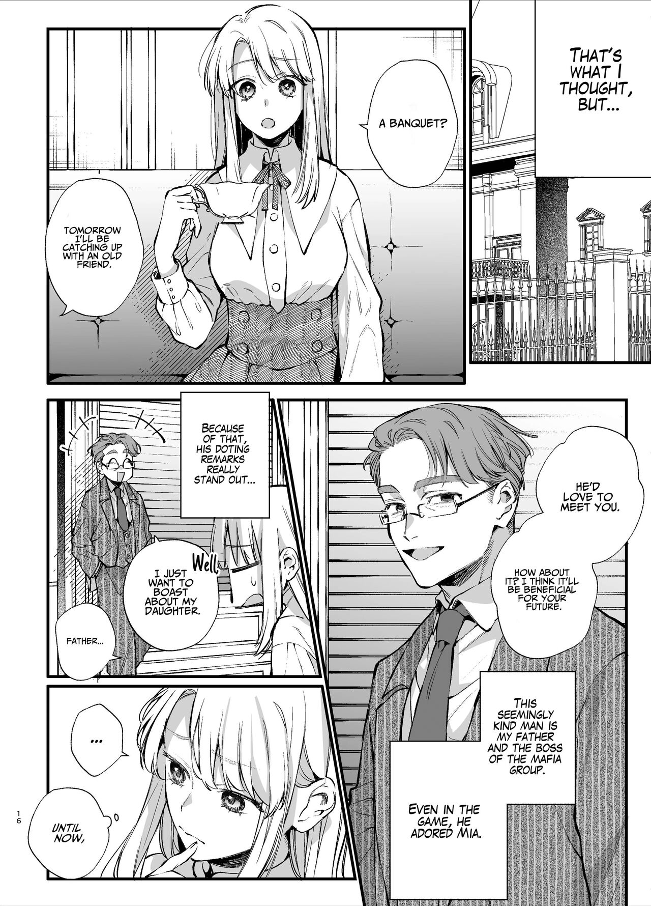 The Spy Who Ravished Me ~Reborn As a Mafia Princess in a Deadly Game~ page 16