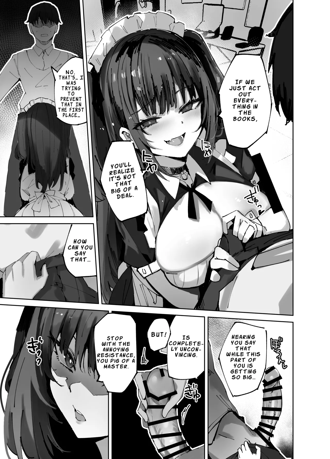 The Story of a Cheeky Maid Finding the Erotic Book I Hid, Mocking Me, and Then Having Sex Anyway page 10