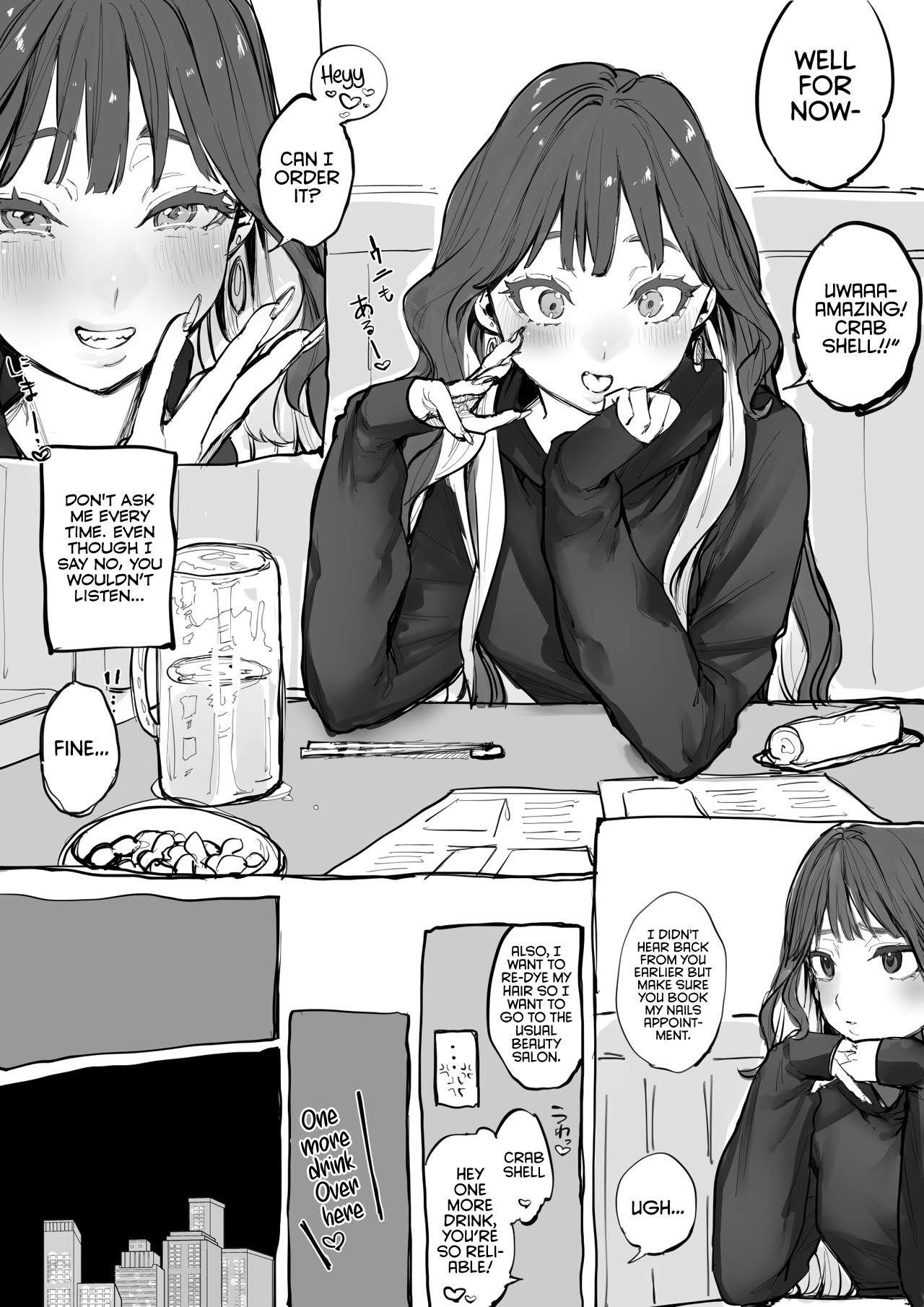 The Story of a Domineering Neet Feeding His Girlfriend page 2