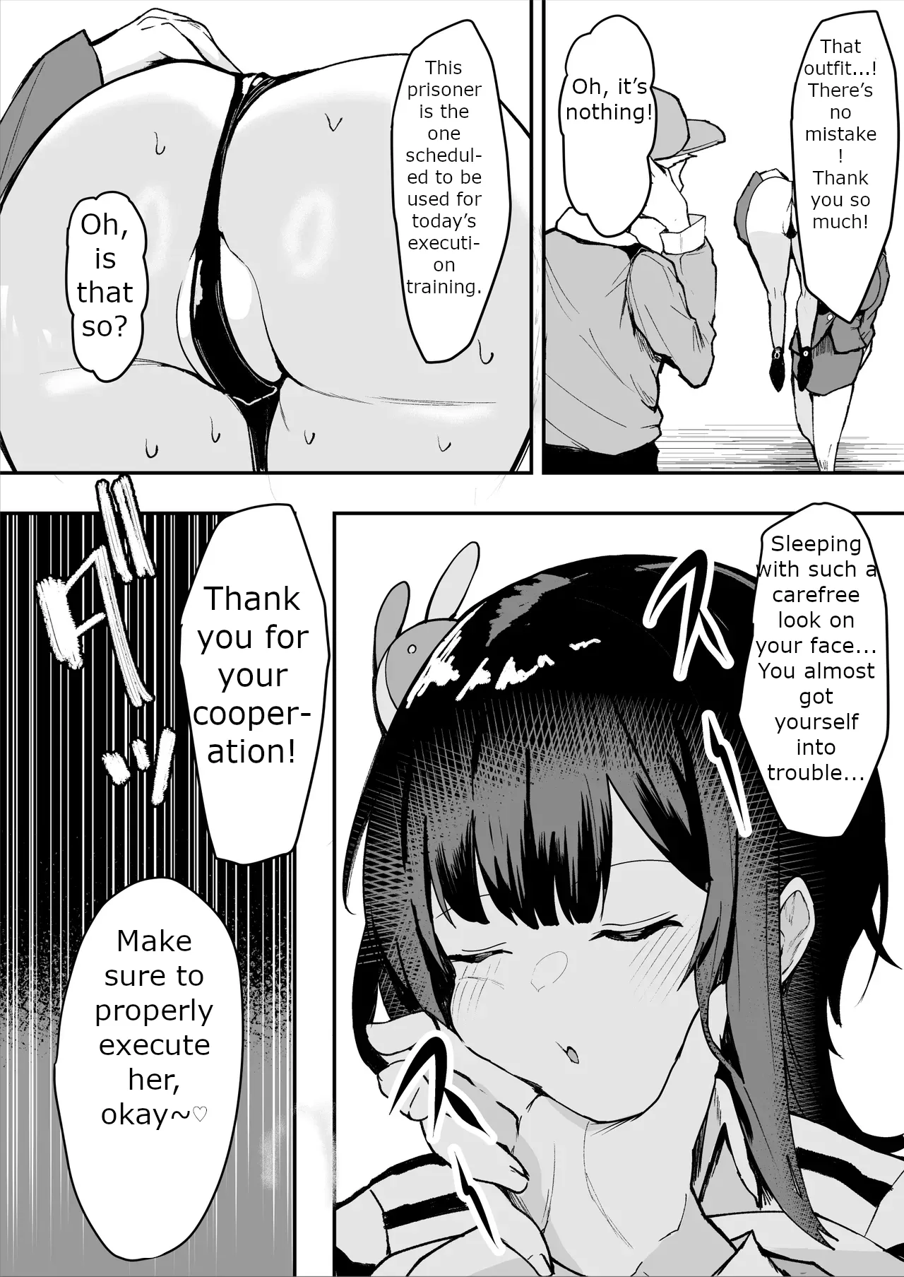 The Story of a Gloomy Execution Officer Who Accidentally Sensation-Blocks Her Own Pussy page 10