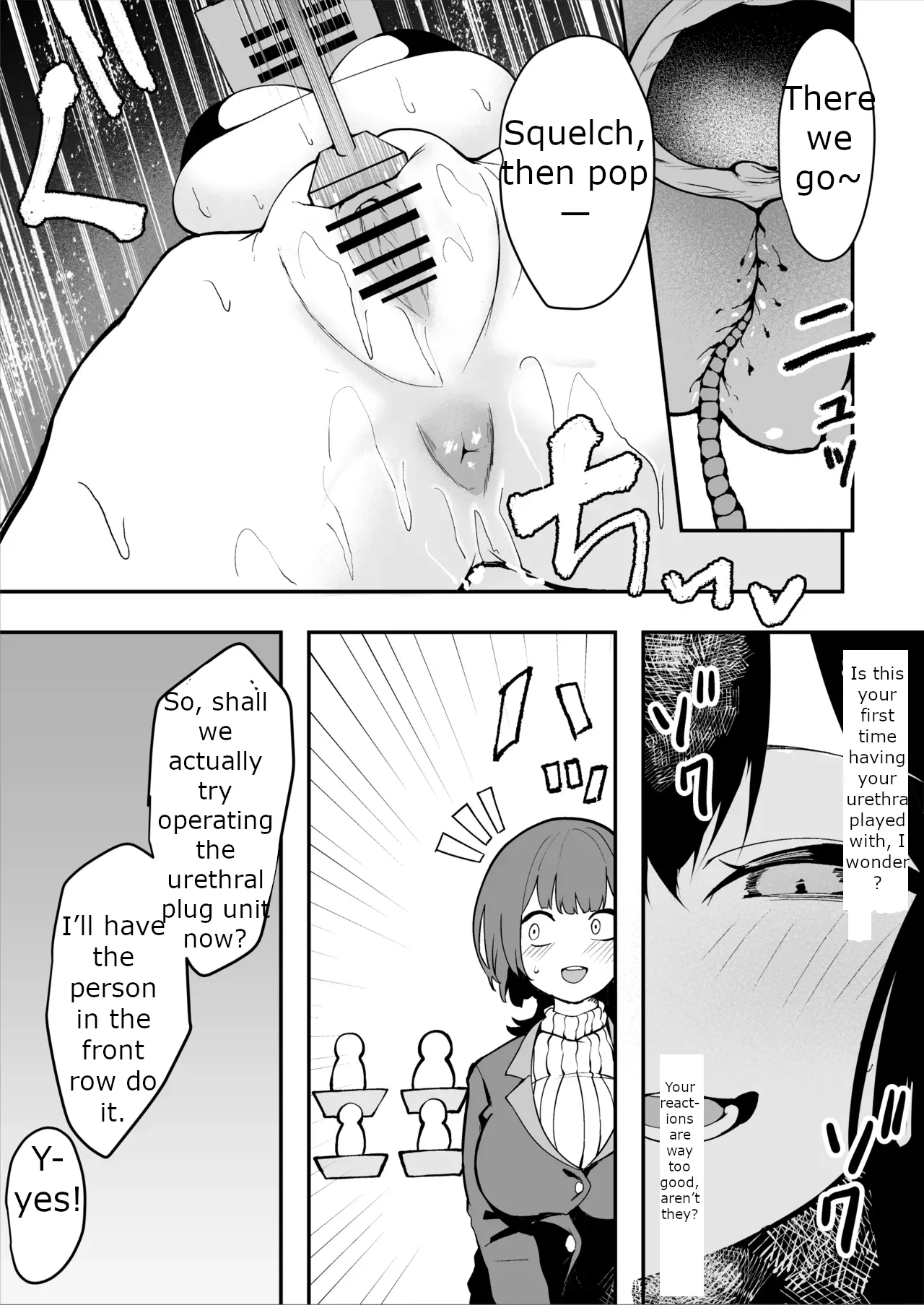 The Story of a Gloomy Execution Officer Who Accidentally Sensation-Blocks Her Own Pussy page 25