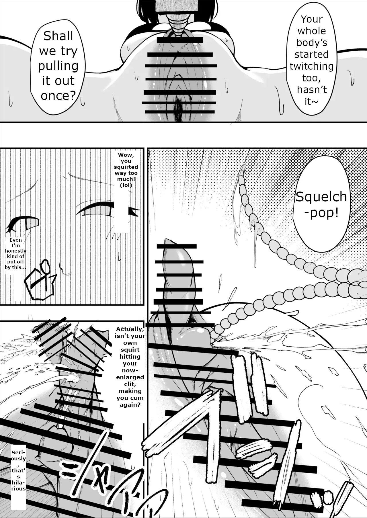 The Story of a Gloomy Execution Officer Who Accidentally Sensation-Blocks Her Own Pussy page 27