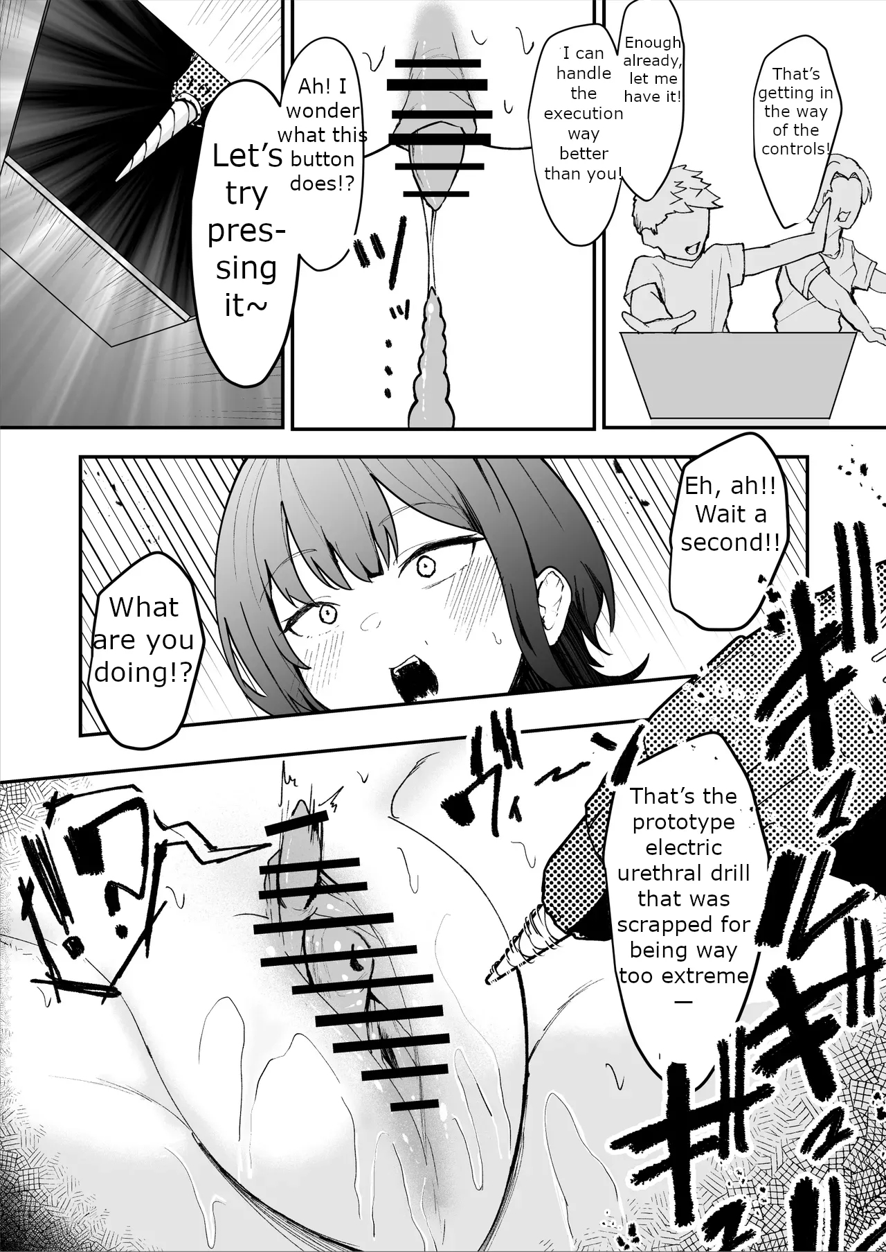 The Story of a Gloomy Execution Officer Who Accidentally Sensation-Blocks Her Own Pussy page 29