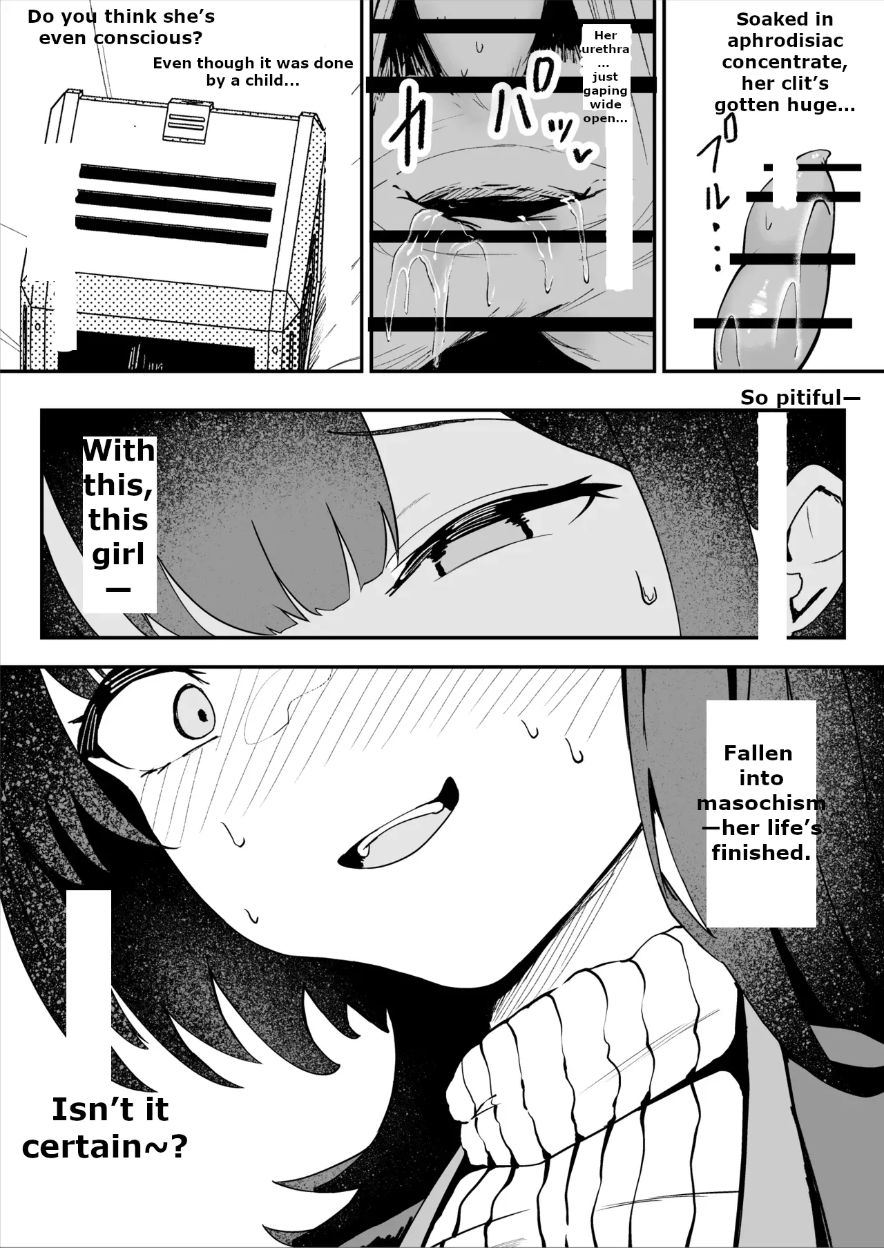 The Story of a Gloomy Execution Officer Who Accidentally Sensation-Blocks Her Own Pussy page 35