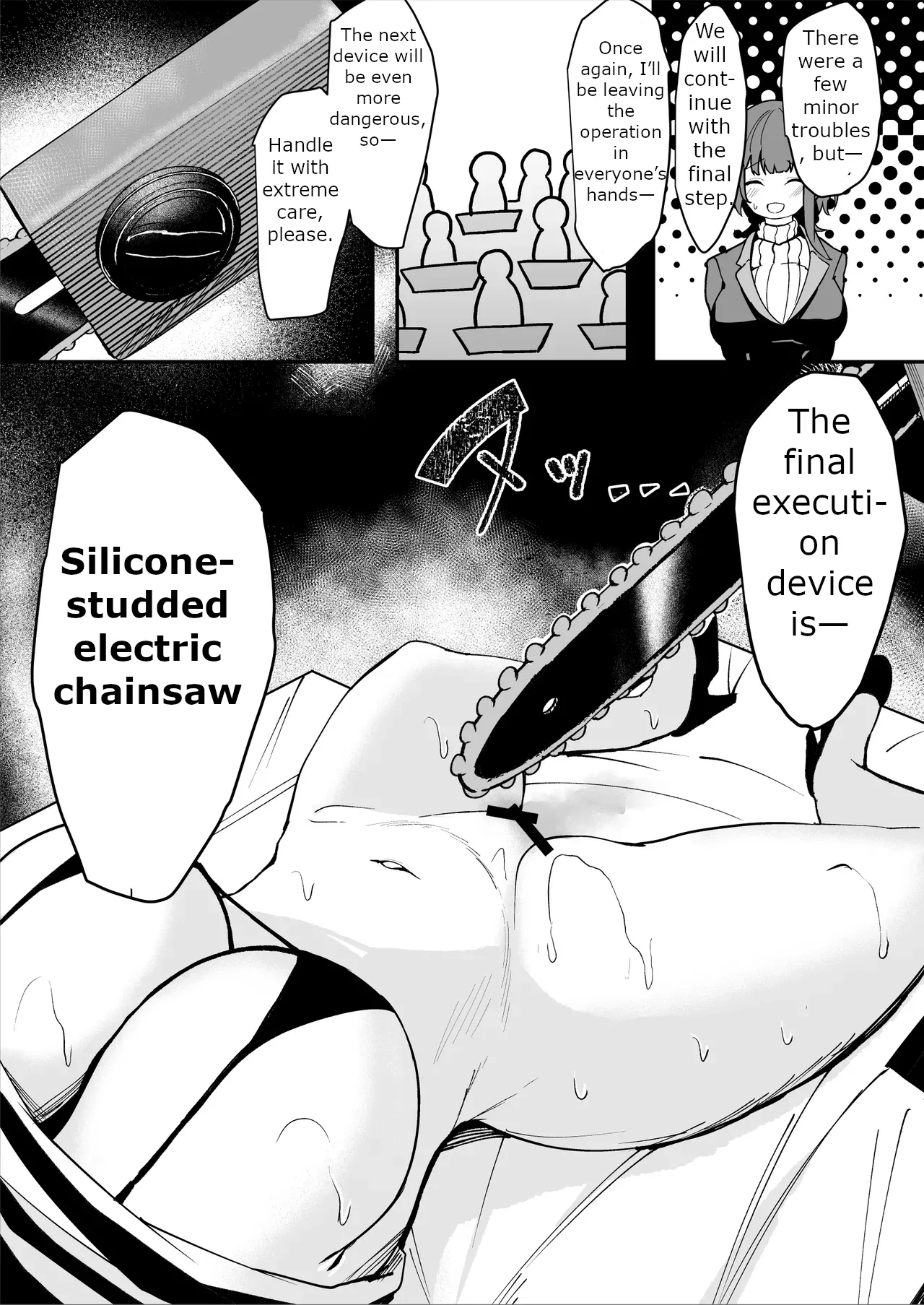 The Story of a Gloomy Execution Officer Who Accidentally Sensation-Blocks Her Own Pussy page 37