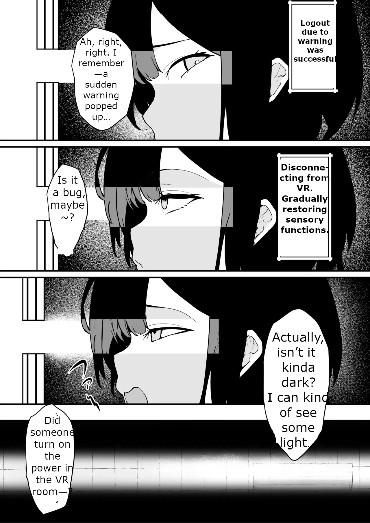 The Story of a Gloomy Execution Officer Who Accidentally Sensation-Blocks Her Own Pussy page 42
