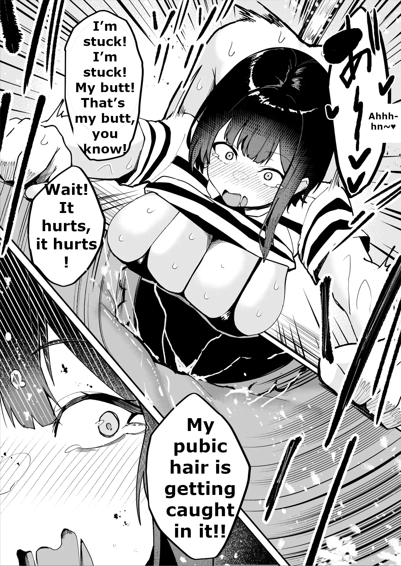 The Story of a Gloomy Execution Officer Who Accidentally Sensation-Blocks Her Own Pussy page 56