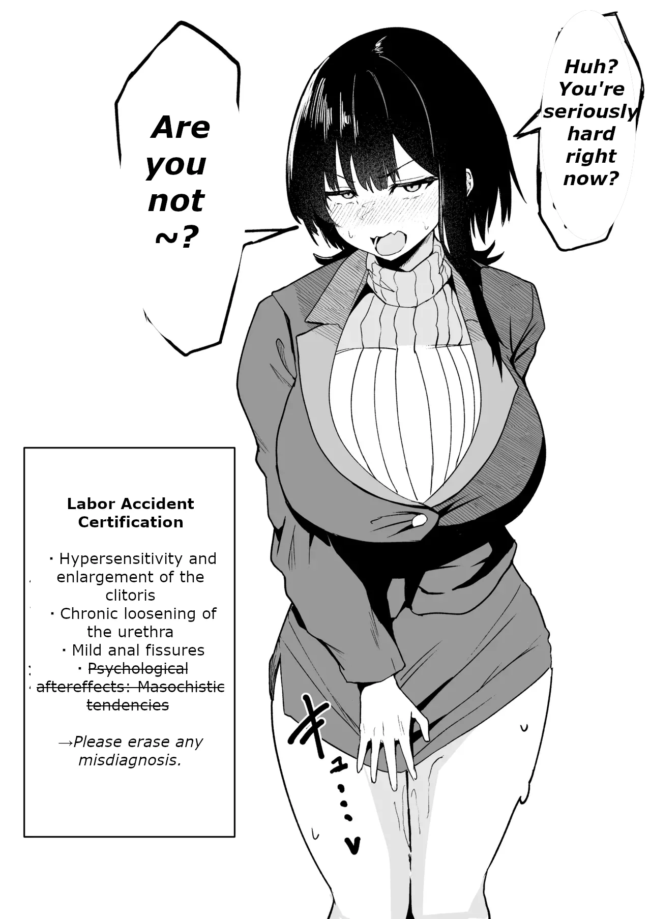 The Story of a Gloomy Execution Officer Who Accidentally Sensation-Blocks Her Own Pussy page 72