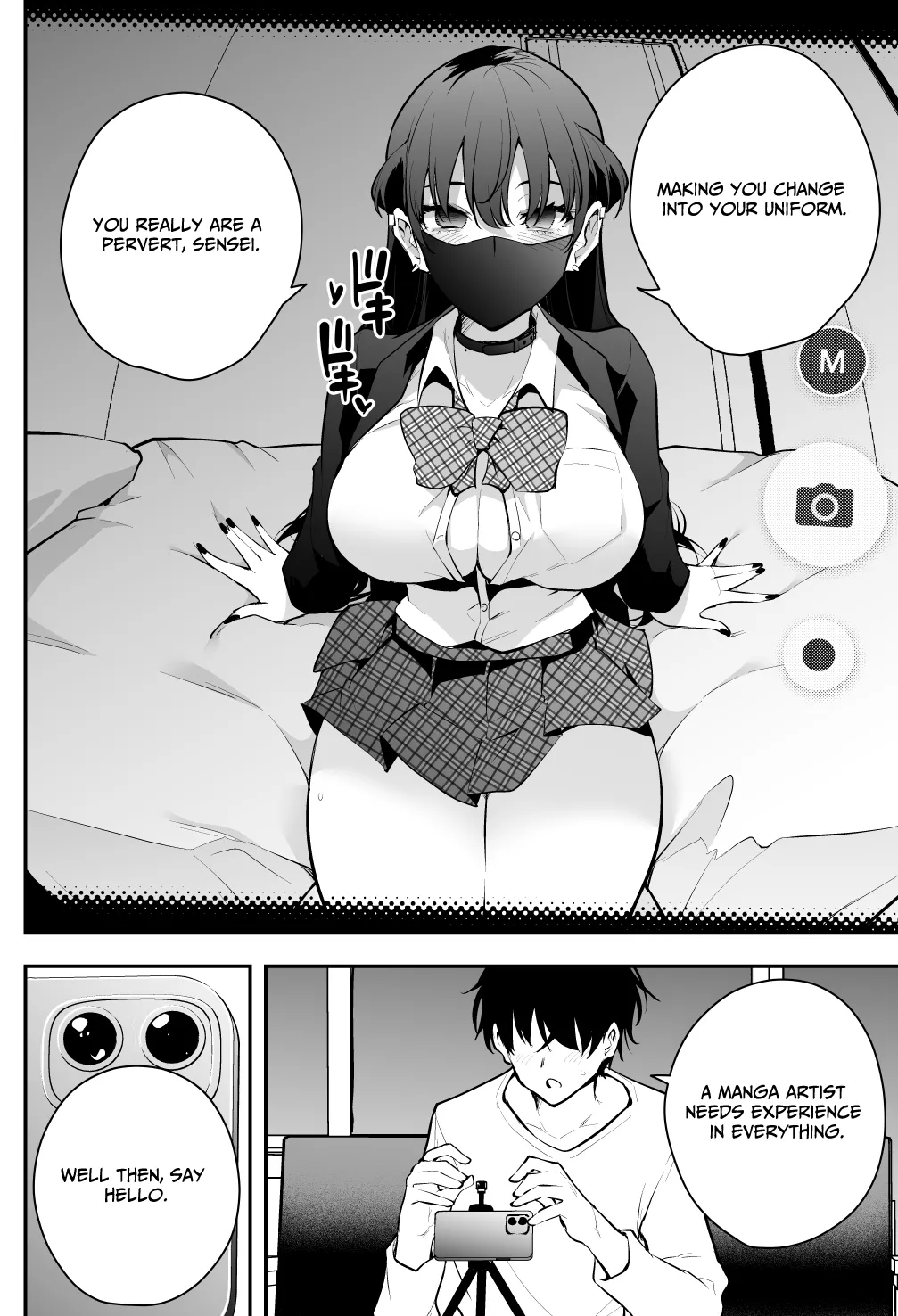 The Story of a Manga Artist Who Was Imprisoned by a Strange High School Girl ~EXTRA~ page 6