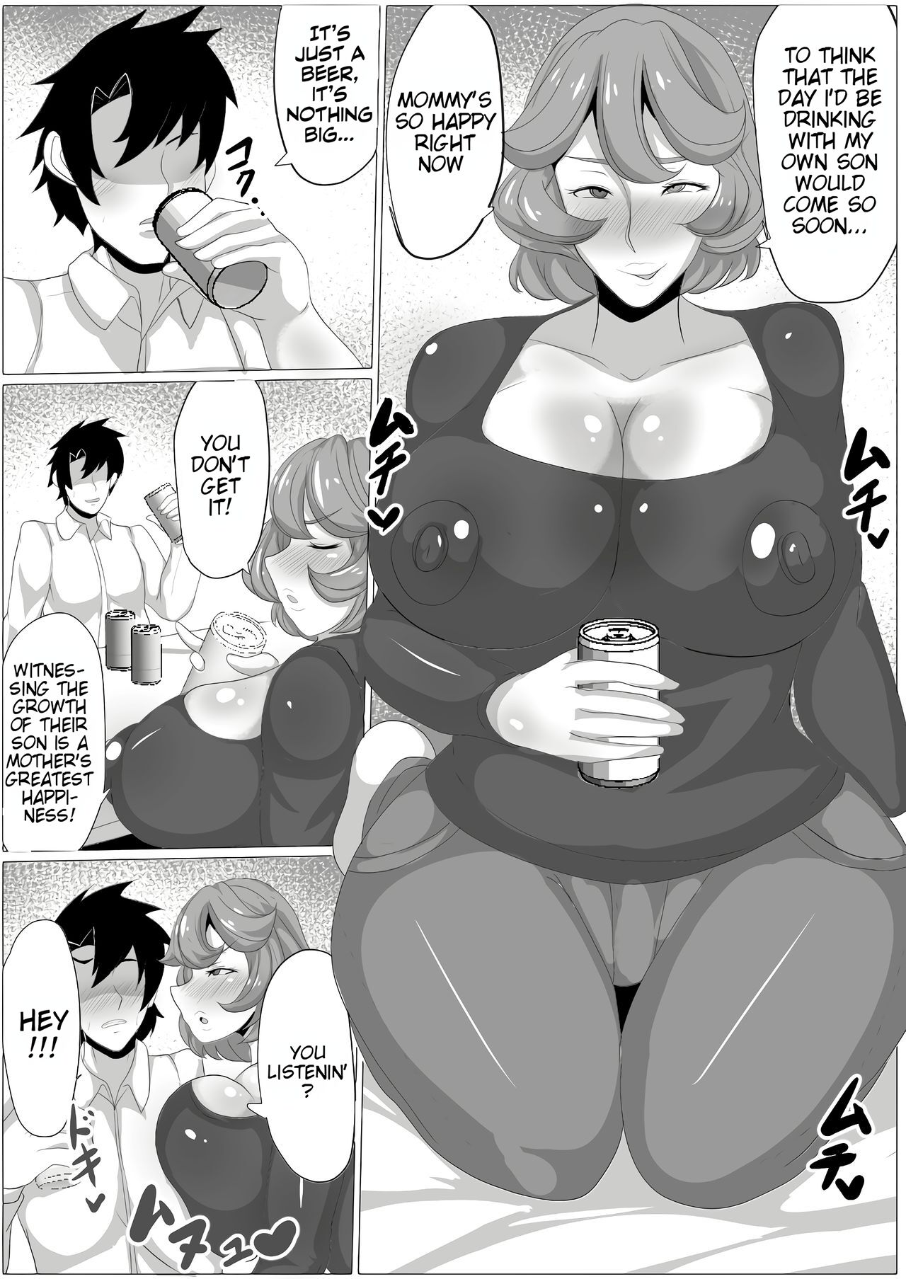 The Story of a Mother who becomes a SEX ADDICT when Drunk page 3
