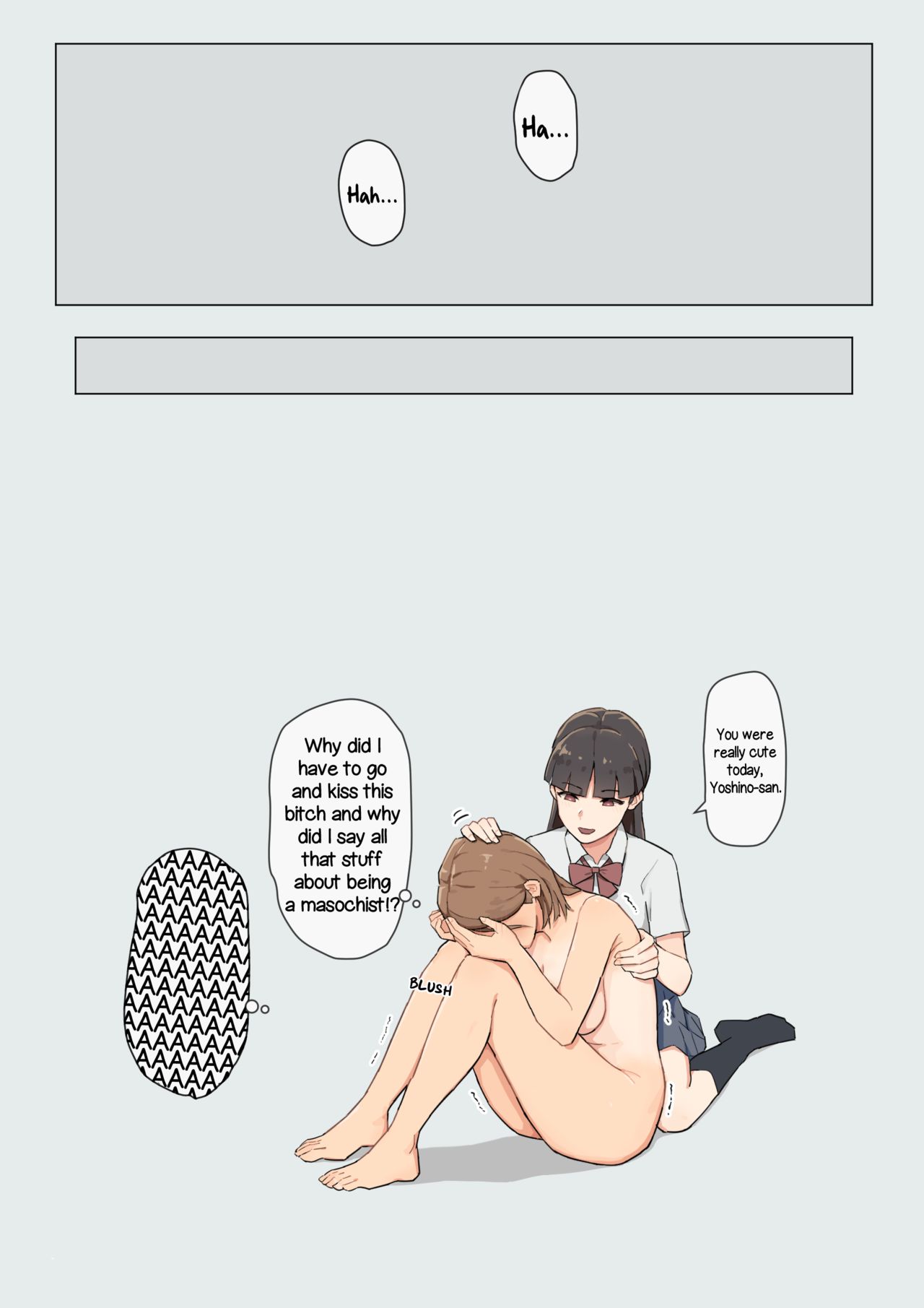 The Story of a Prideful Girl Being Blackmailed and Made to Cum Everyday page 21
