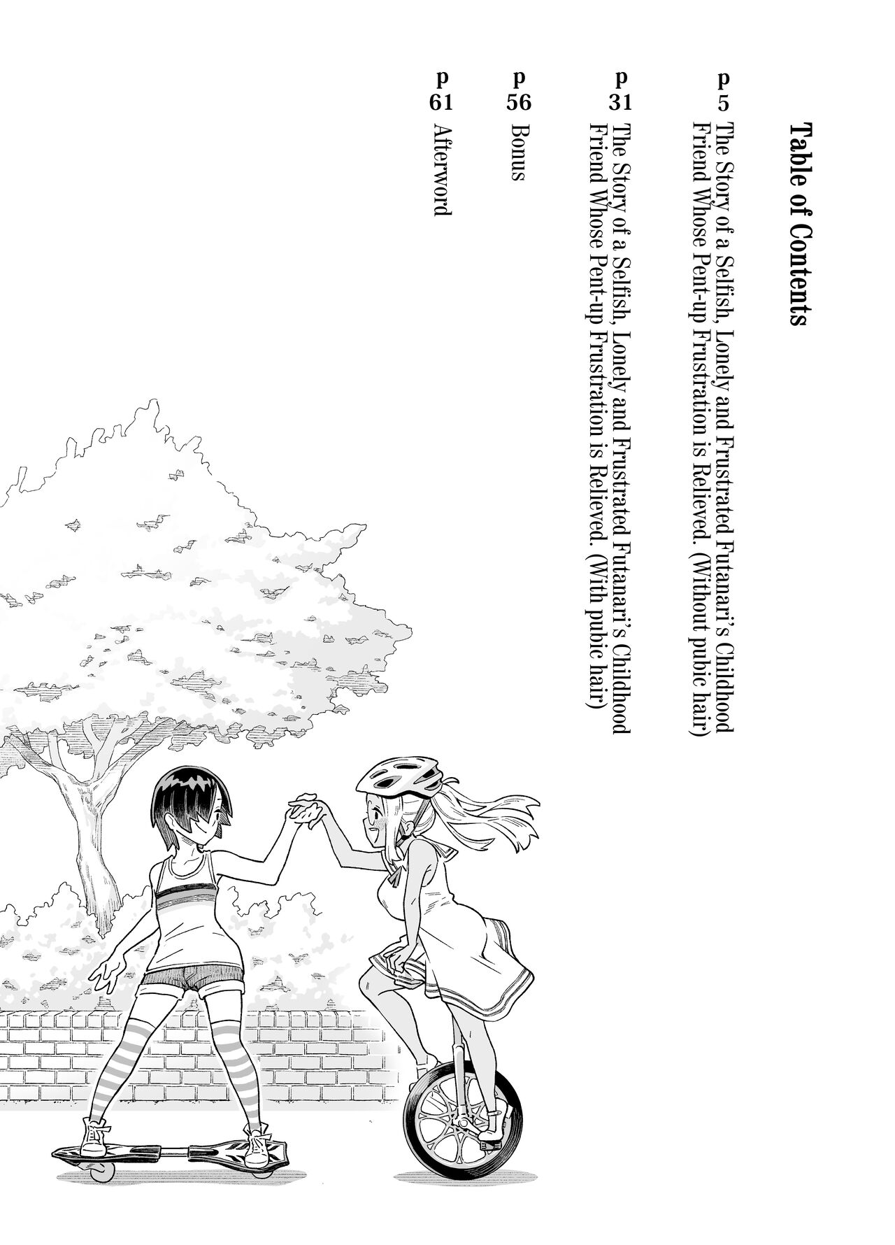 The Story of a Selfish, Lonely and Frustrated Futanari’s Childhood Friend Whose Pent-up Frustration is Relieved. page 3