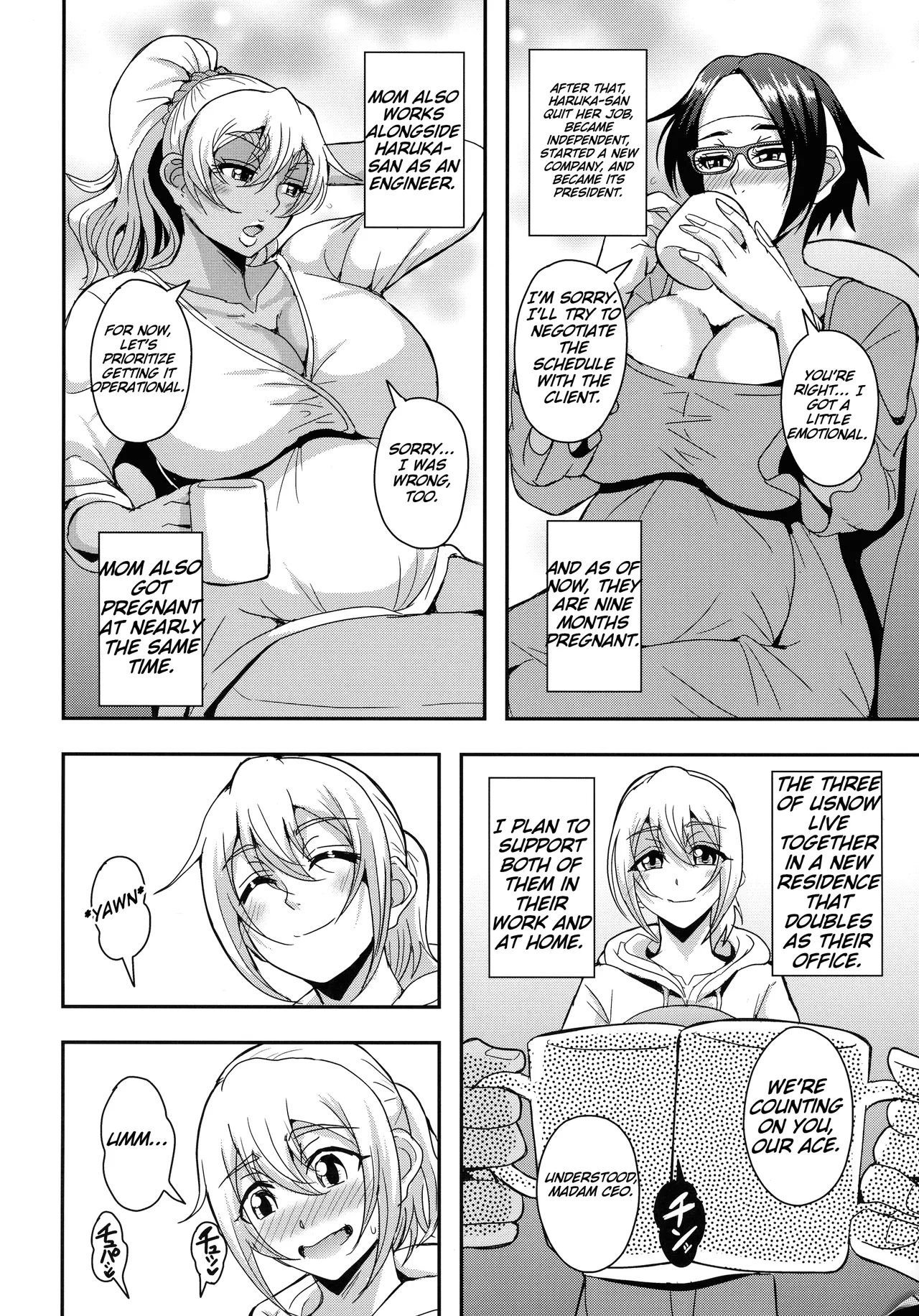 The Story of a Single Career Woman in Her 40s Getting Addicted to a Relationship with Her Friend's Son 4: Baby-Making Breeding Edition page 55