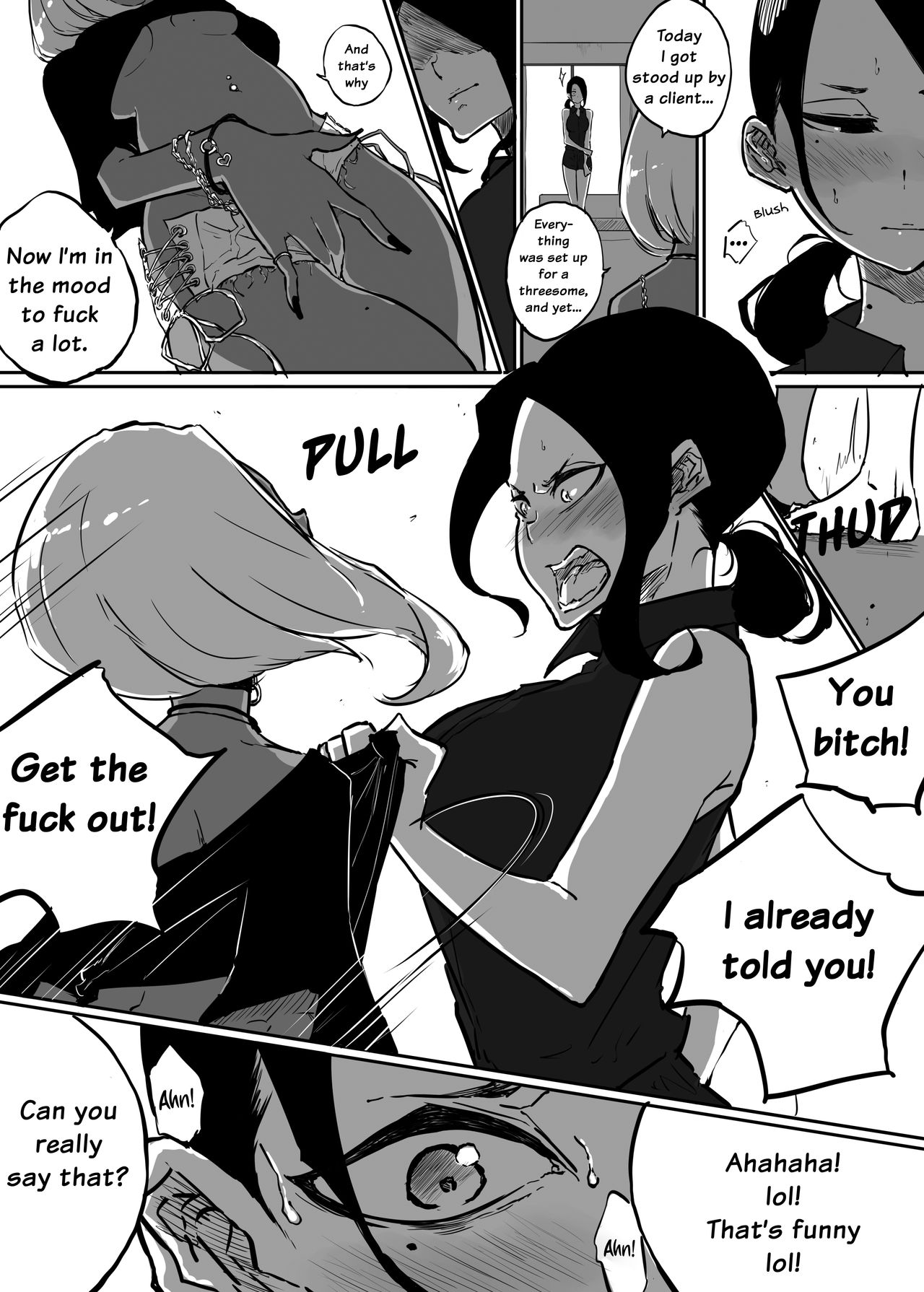 The Story of a Strict Teacher Who Got Fucked by Her Gyaru Bitch Student #2 page 14