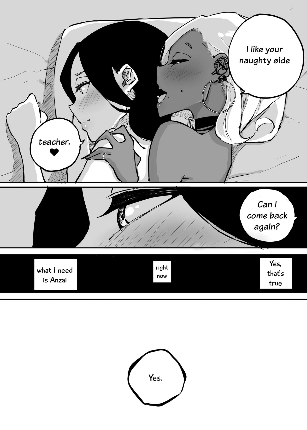 The Story of a Strict Teacher Who Got Fucked by Her Gyaru Bitch Student #2 page 44