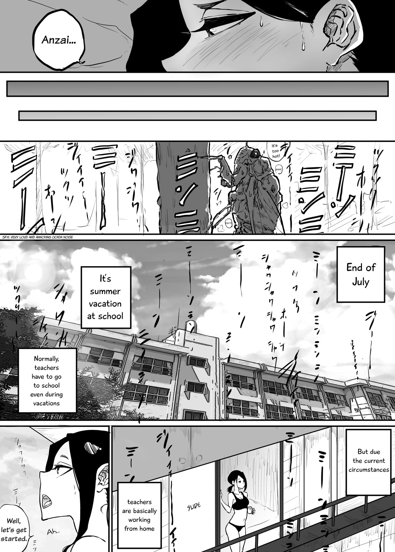 The Story of a Strict Teacher Who Got Fucked by Her Gyaru Bitch Student #2 page 8
