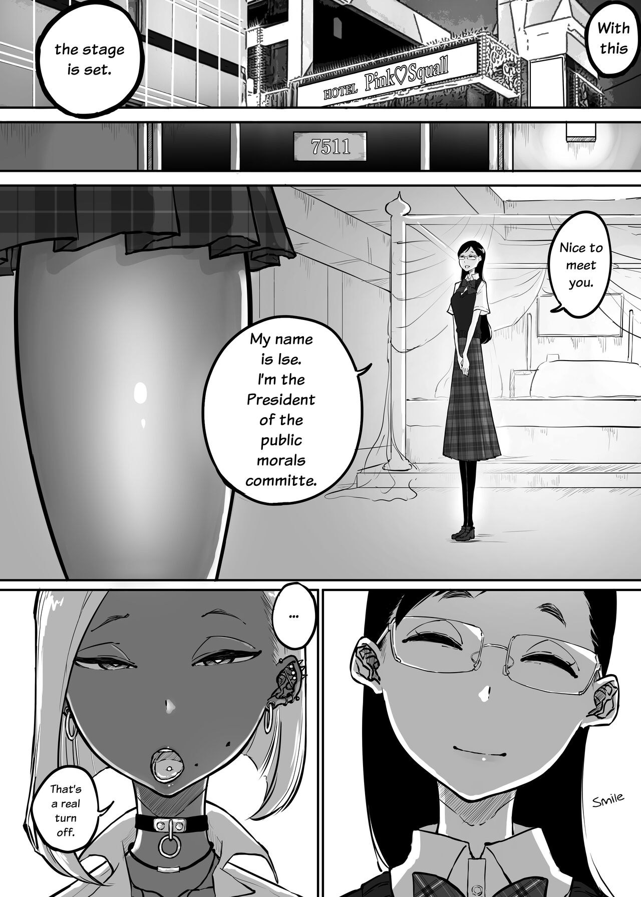 The Story of a Strict Teacher Who Got Fucked by Her Gyaru Bitch Student #3 page 10