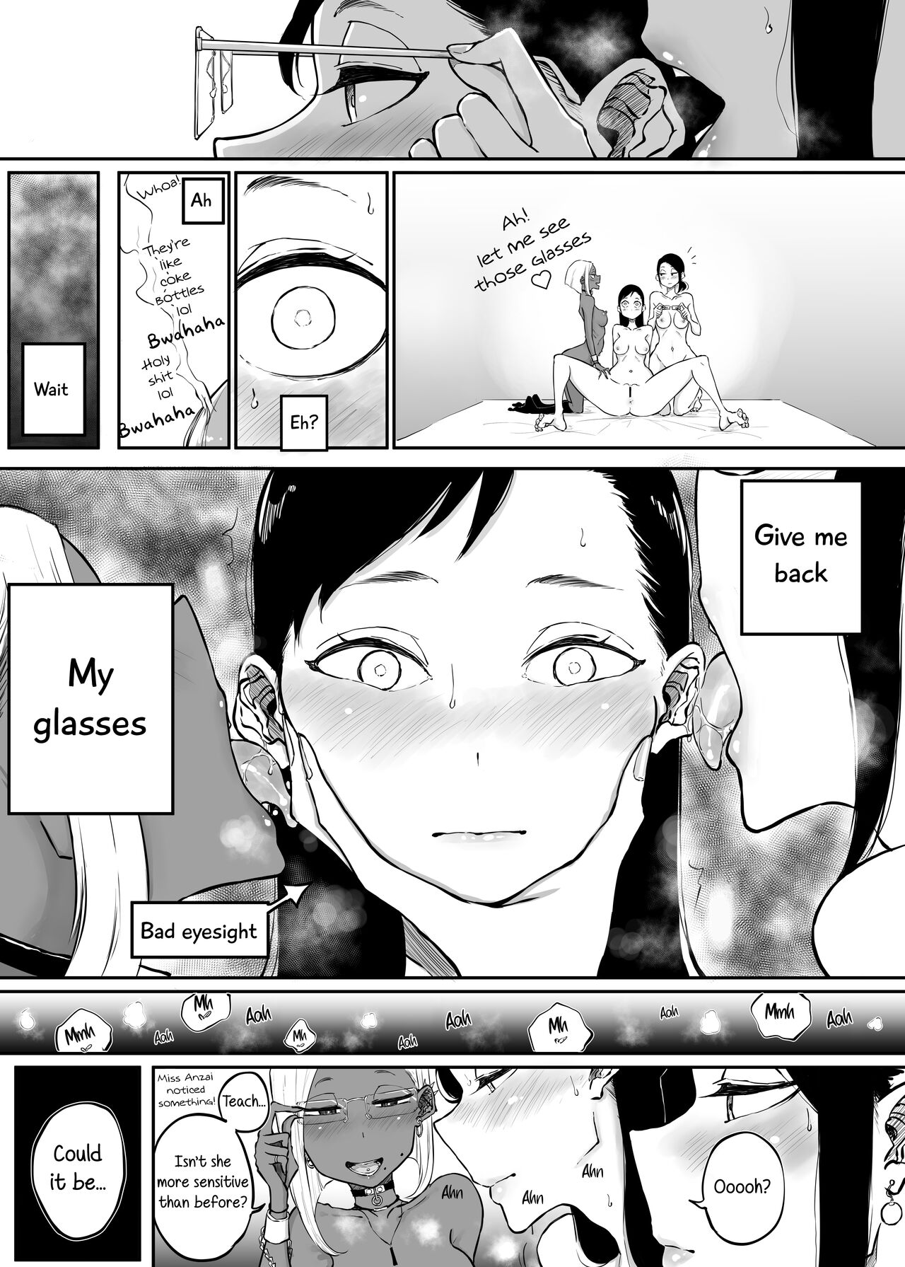 The Story of a Strict Teacher Who Got Fucked by Her Gyaru Bitch Student #3 page 38