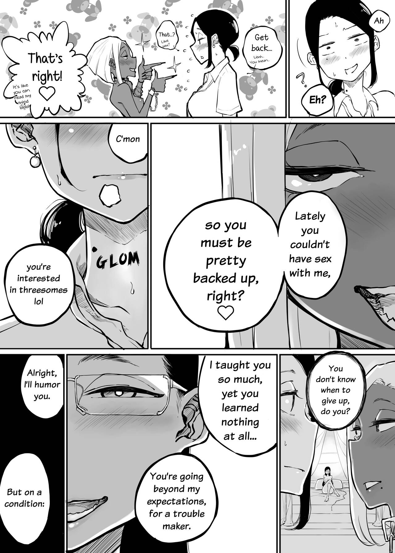 The Story of a Strict Teacher Who Got Fucked by Her Gyaru Bitch Student #3 page 33