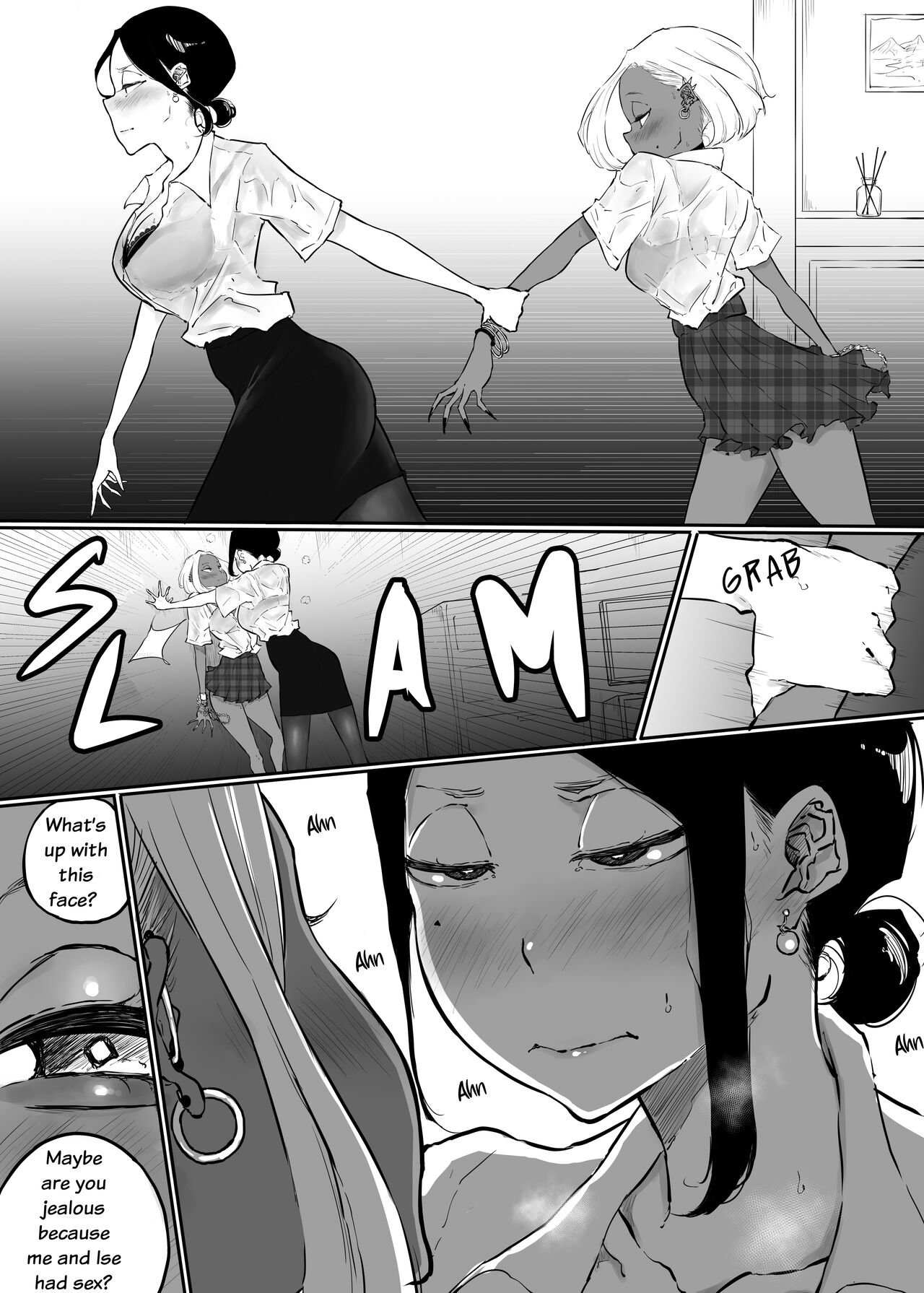 The Story of a Strict Teacher Who Got Fucked by Her Gyaru Bitch Student #3 page 49