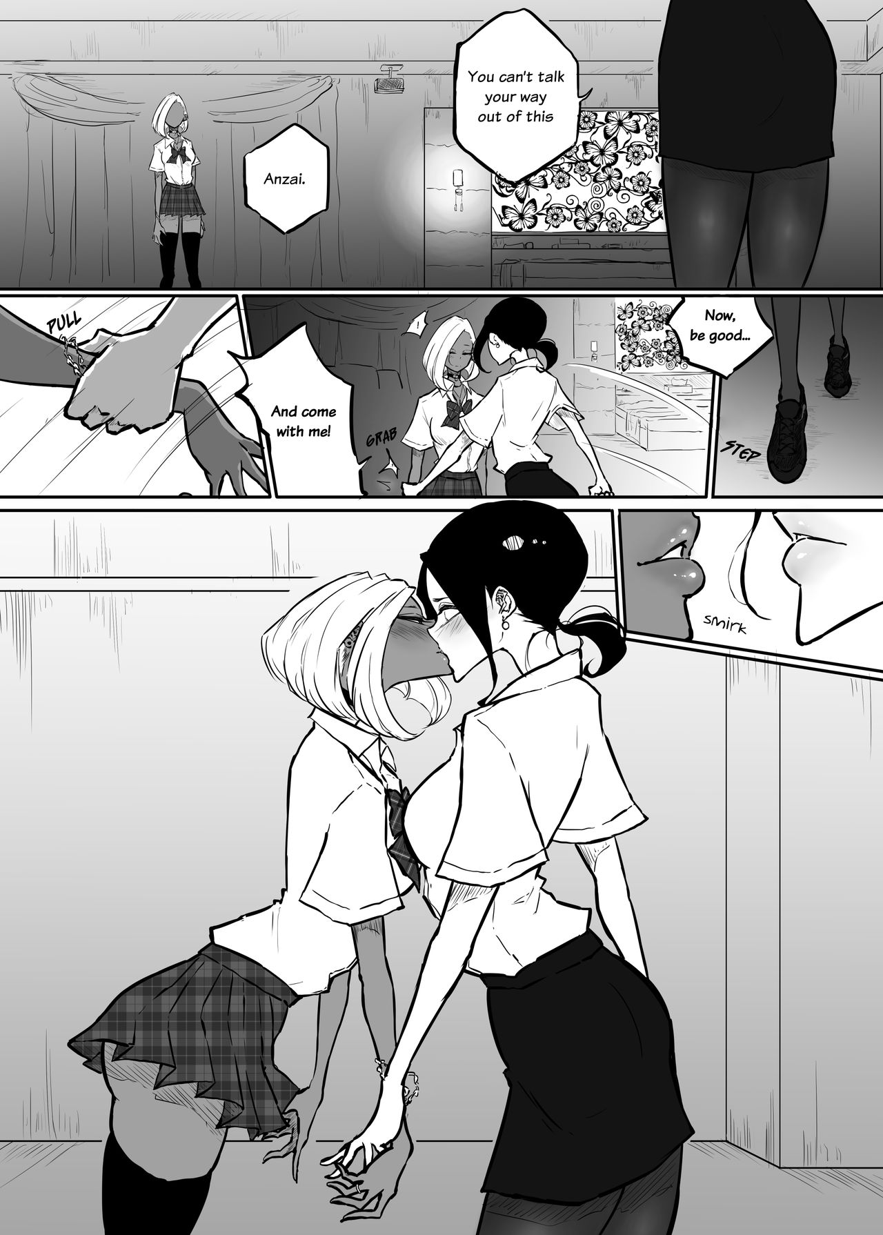 The Story of a Strict Teacher Who Got Fucked by Her Gyaru Bitch Student page 13
