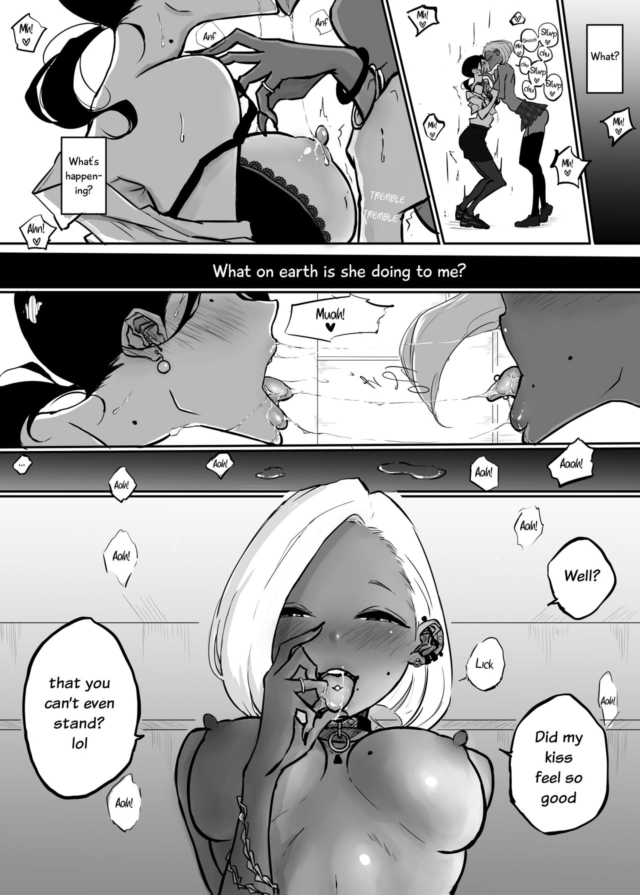The Story of a Strict Teacher Who Got Fucked by Her Gyaru Bitch Student page 16