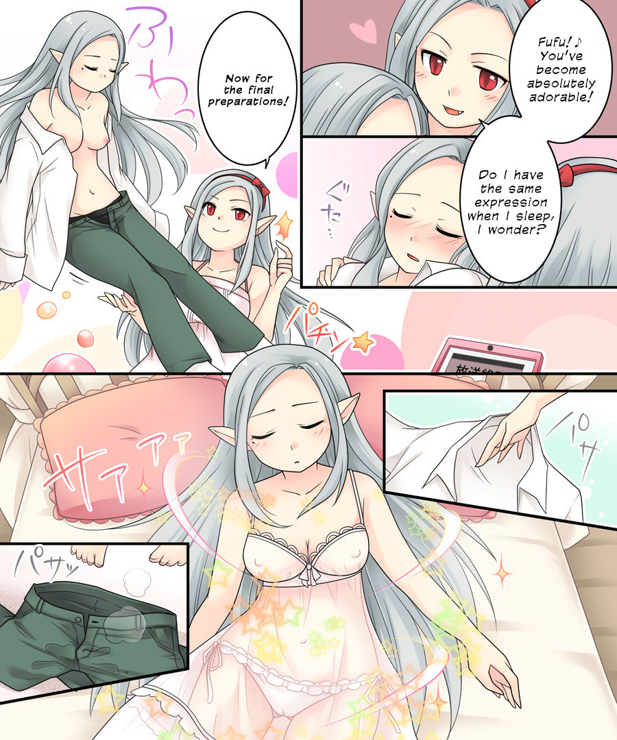 The story of becoming the vampire princess' little sister underling because you spammed the imageboards. page 13