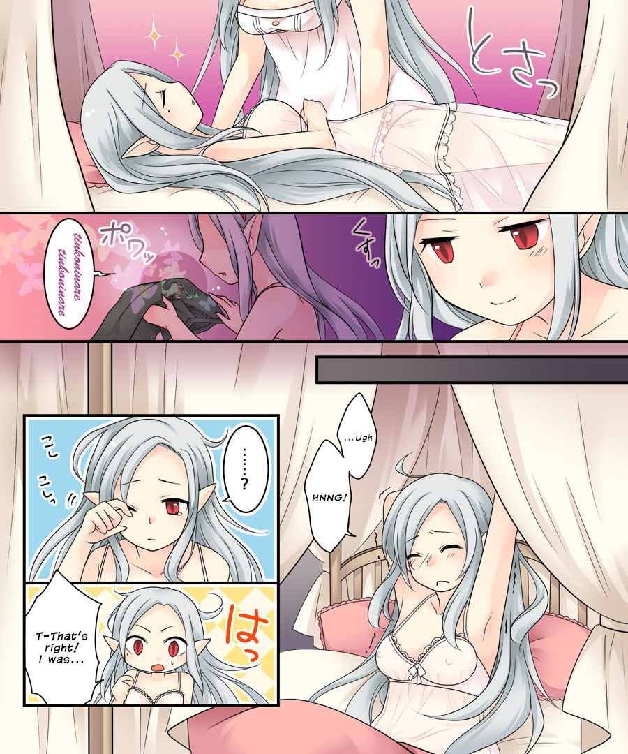 The story of becoming the vampire princess' little sister underling because you spammed the imageboards. page 14
