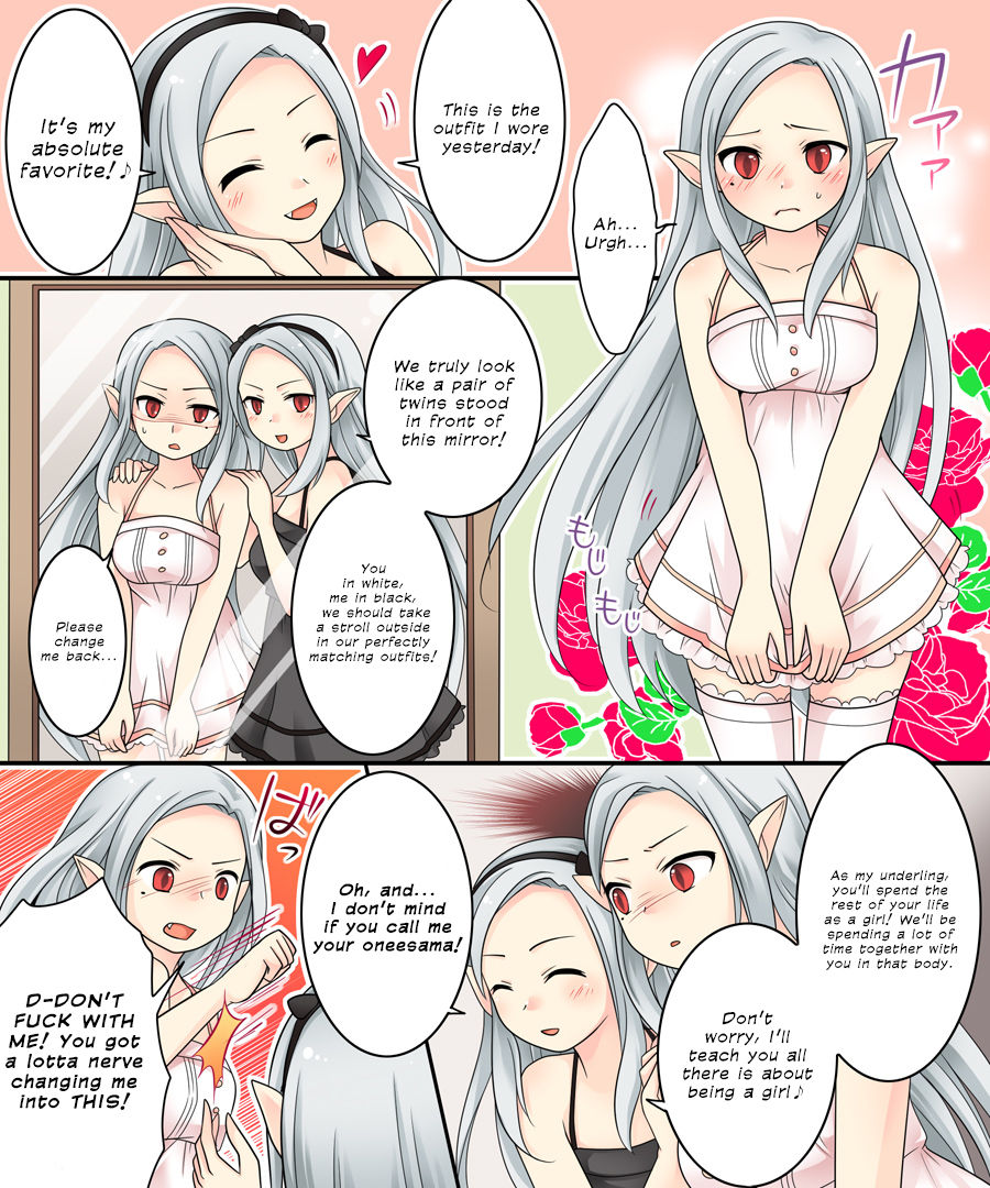 The story of becoming the vampire princess' little sister underling because you spammed the imageboards. page 17