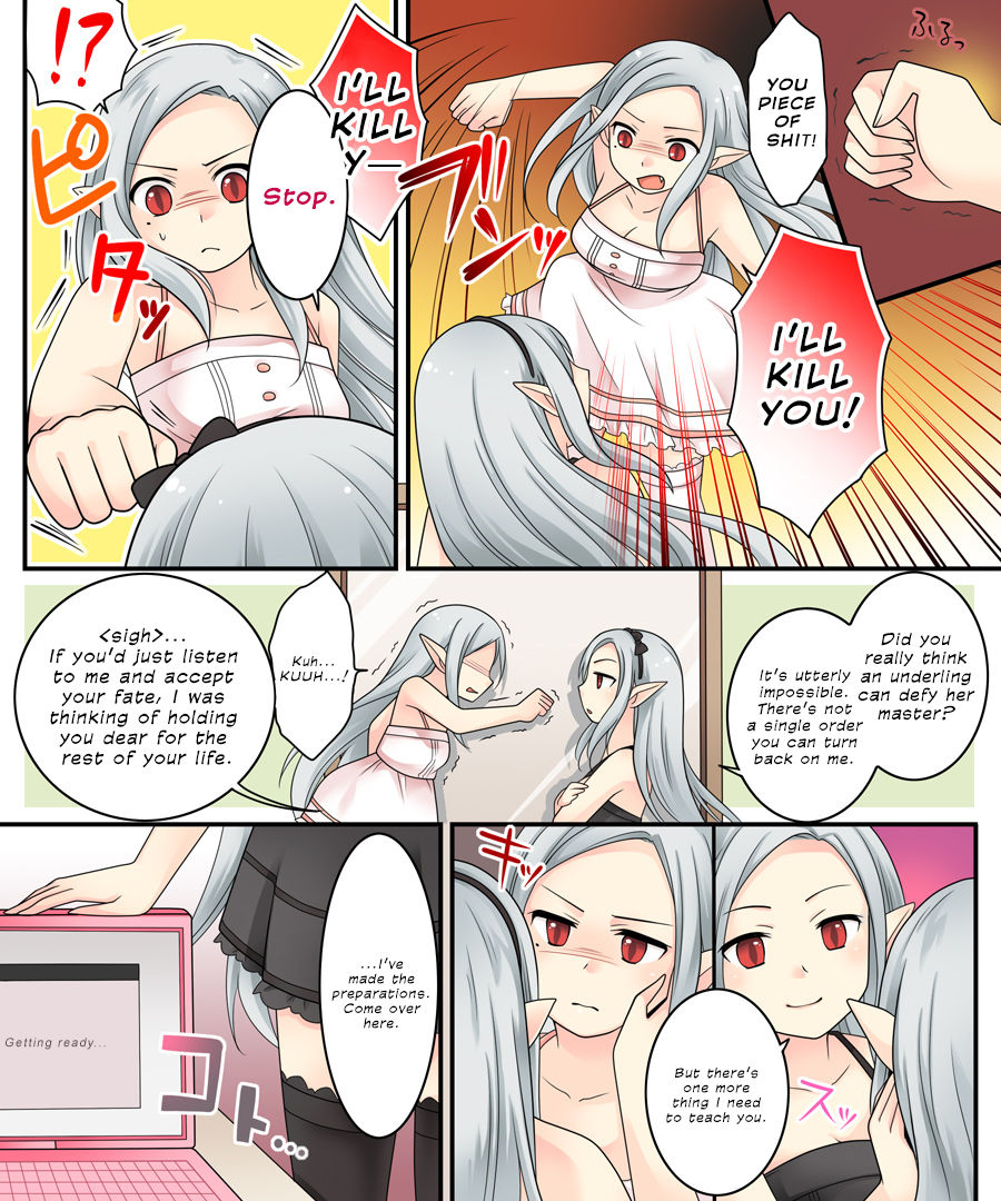 The story of becoming the vampire princess' little sister underling because you spammed the imageboards. page 18