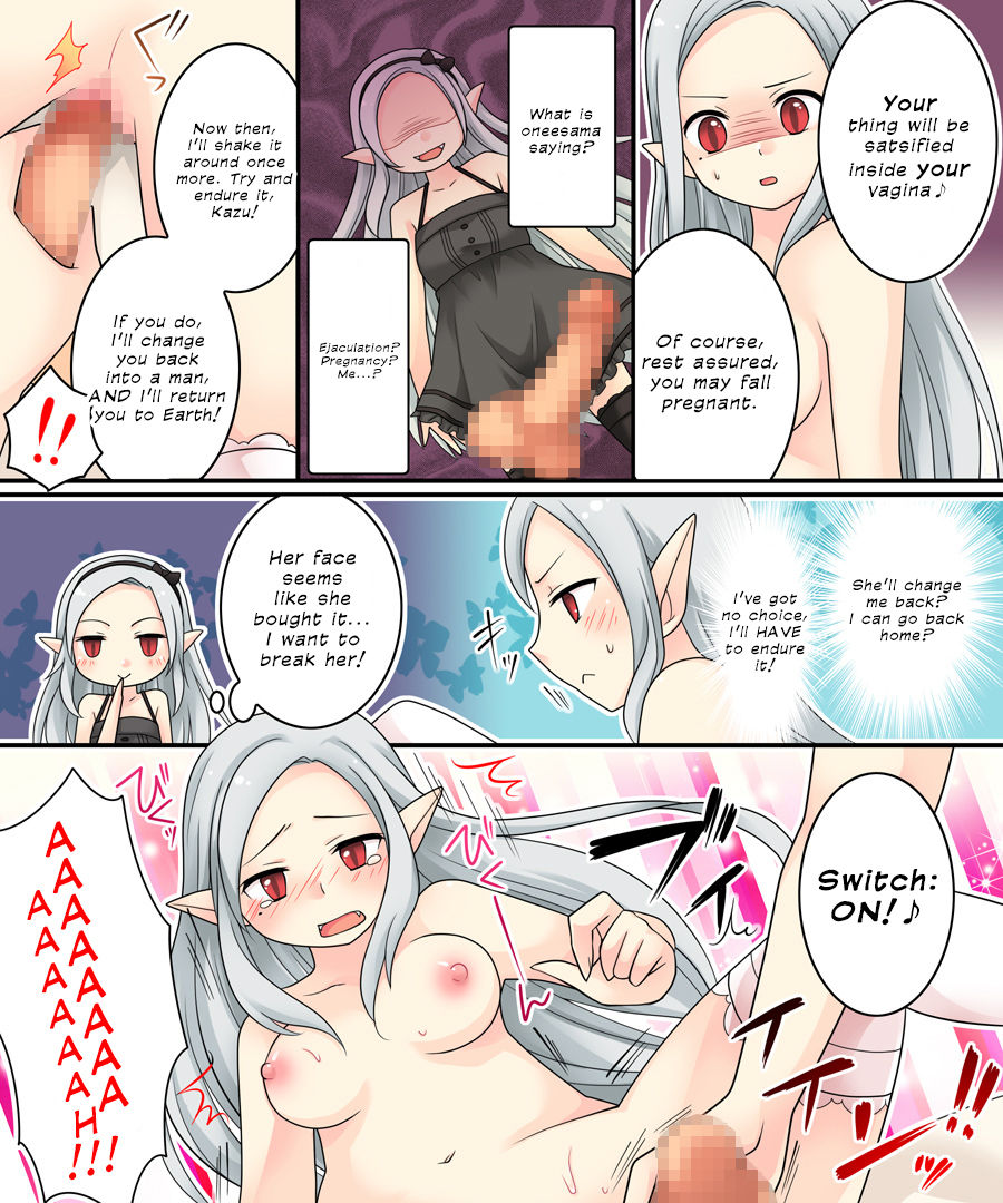 The story of becoming the vampire princess' little sister underling because you spammed the imageboards. page 27