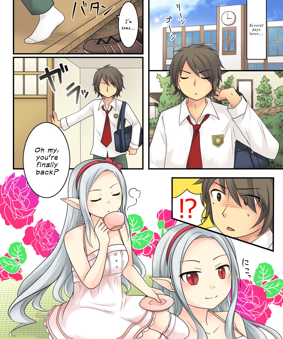 The story of becoming the vampire princess' little sister underling because you spammed the imageboards. page 4