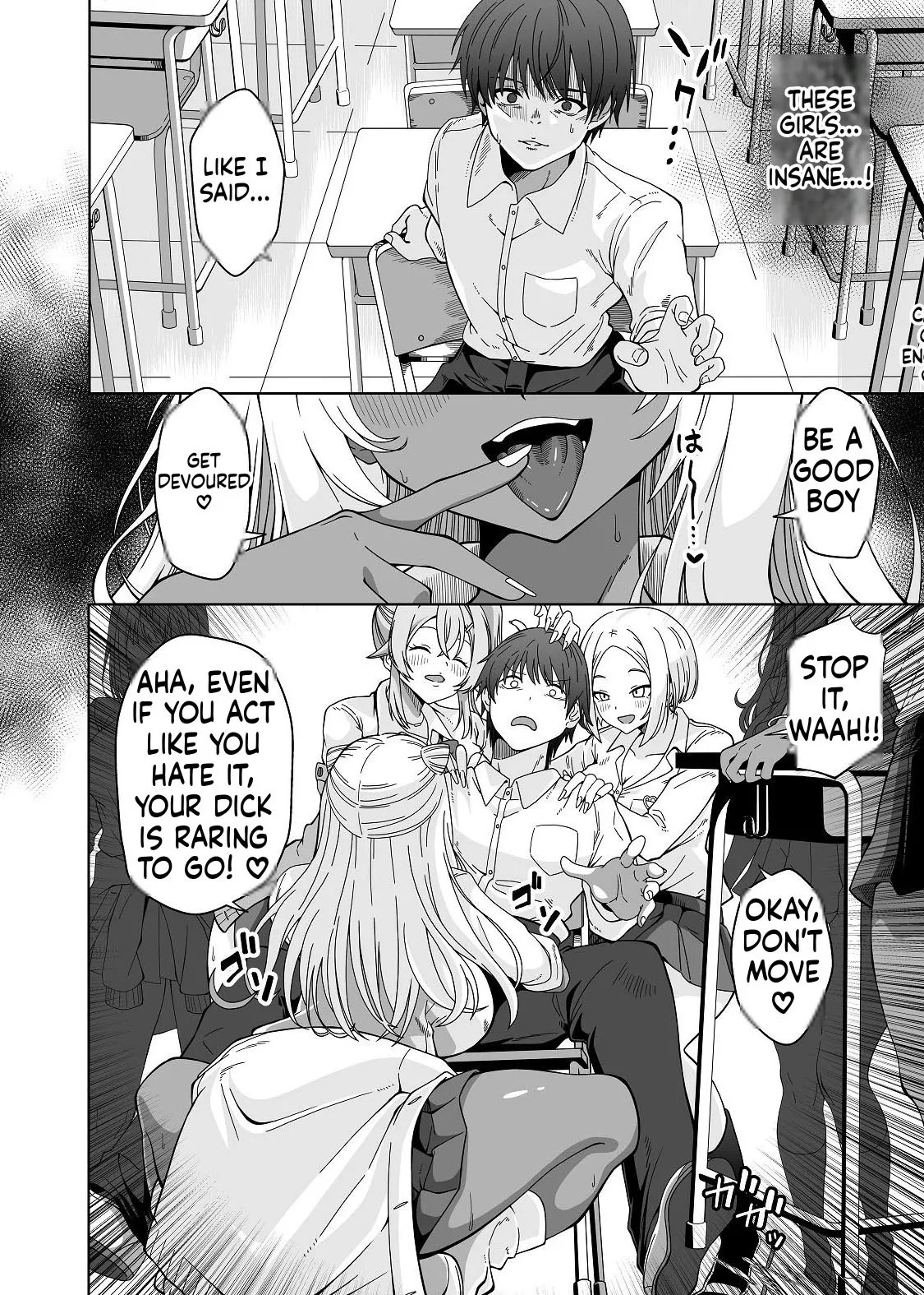 The story of being gang-raped by classmates who have turned into TS gal bitches - The Last of DT - page 10