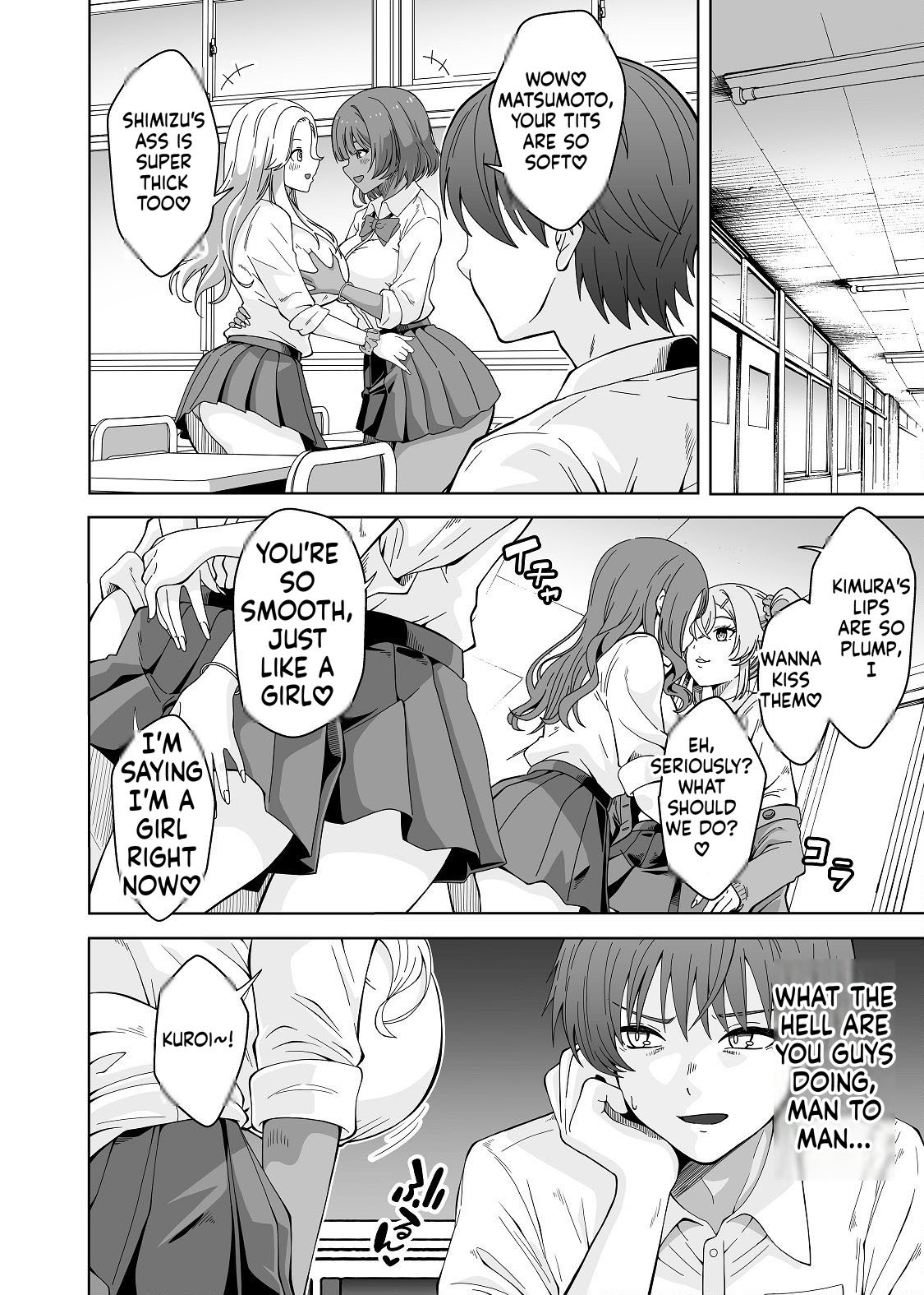 The story of being gang-raped by classmates who have turned into TS gal bitches - The Last of DT - page 6