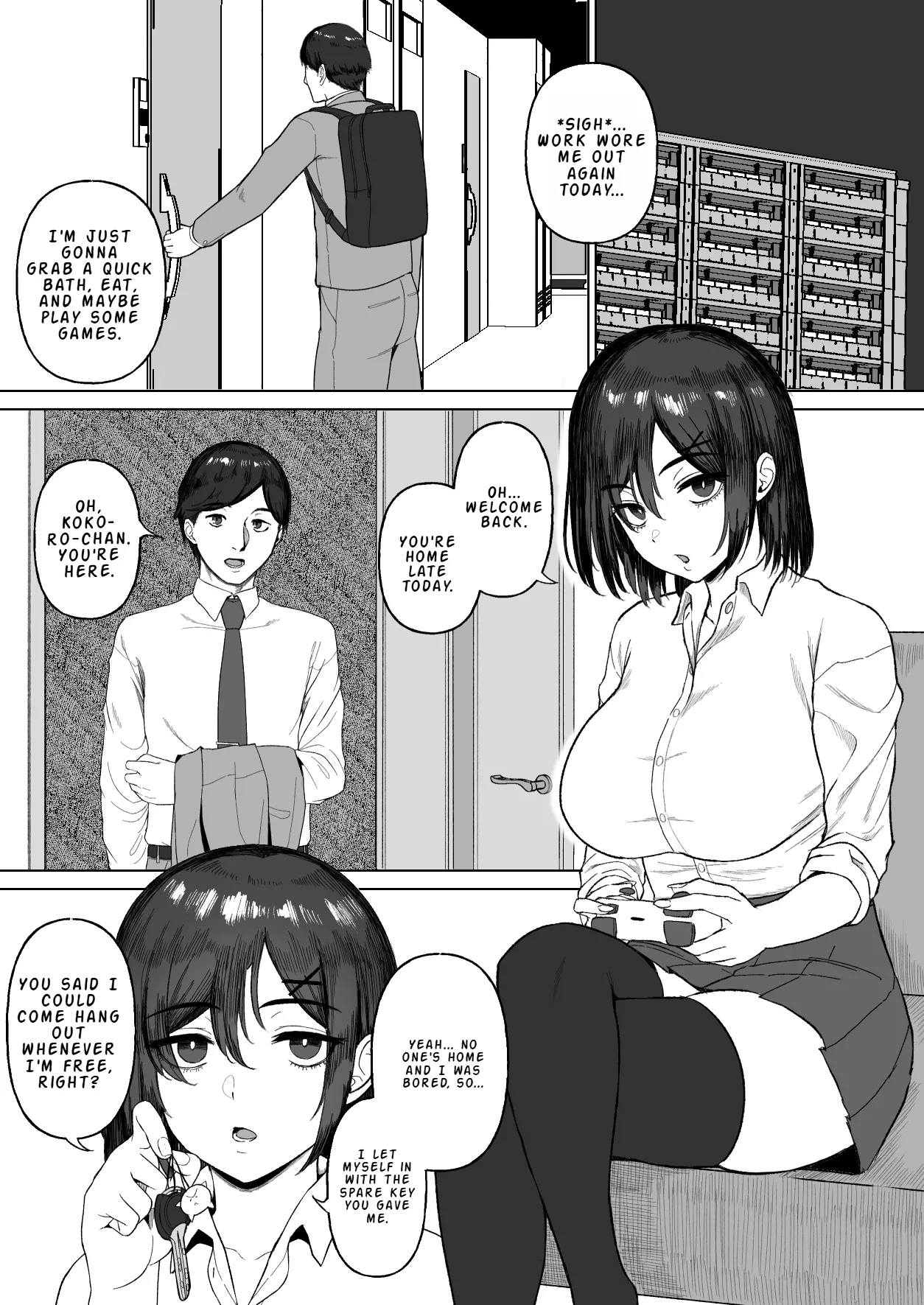 The Story of Being Squeezed Dry by the Lethargic Mother and Daughter Next Door page 2