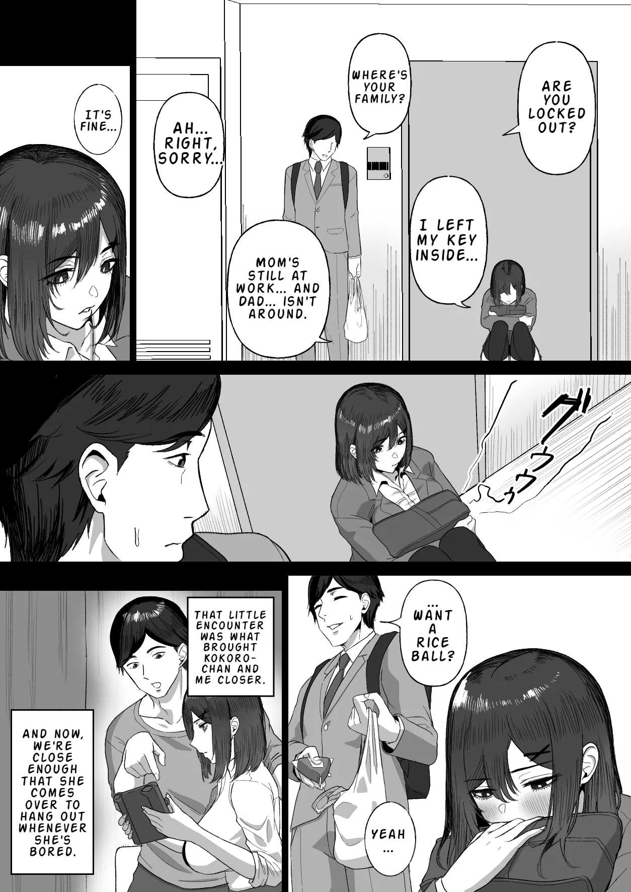 The Story of Being Squeezed Dry by the Lethargic Mother and Daughter Next Door page 4