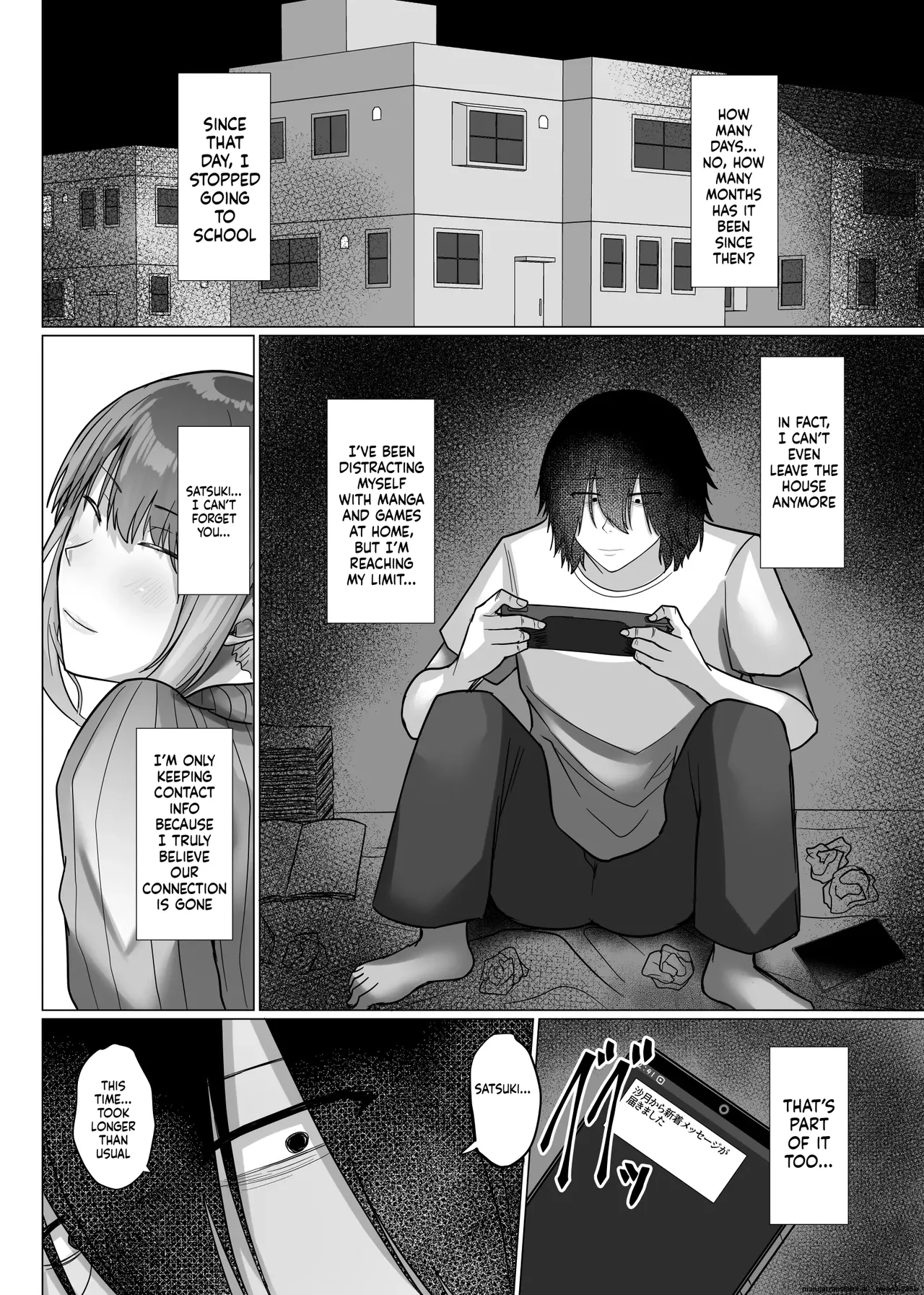 The story of how a busty, older teacher girlfriend gets seduced and cheated on by the principal with a huge penis. page 115