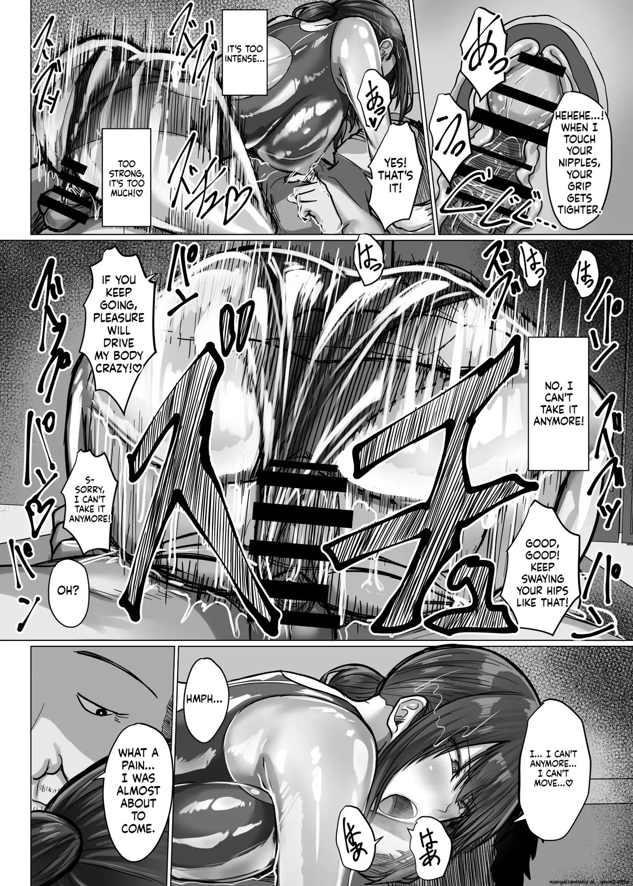 The story of how a busty, older teacher girlfriend gets seduced and cheated on by the principal with a huge penis. page 63