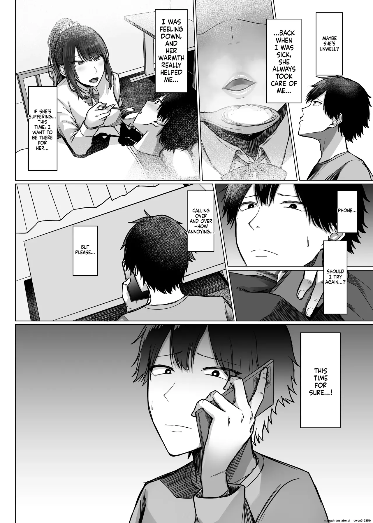 The story of how a busty, older teacher girlfriend gets seduced and cheated on by the principal with a huge penis. page 91