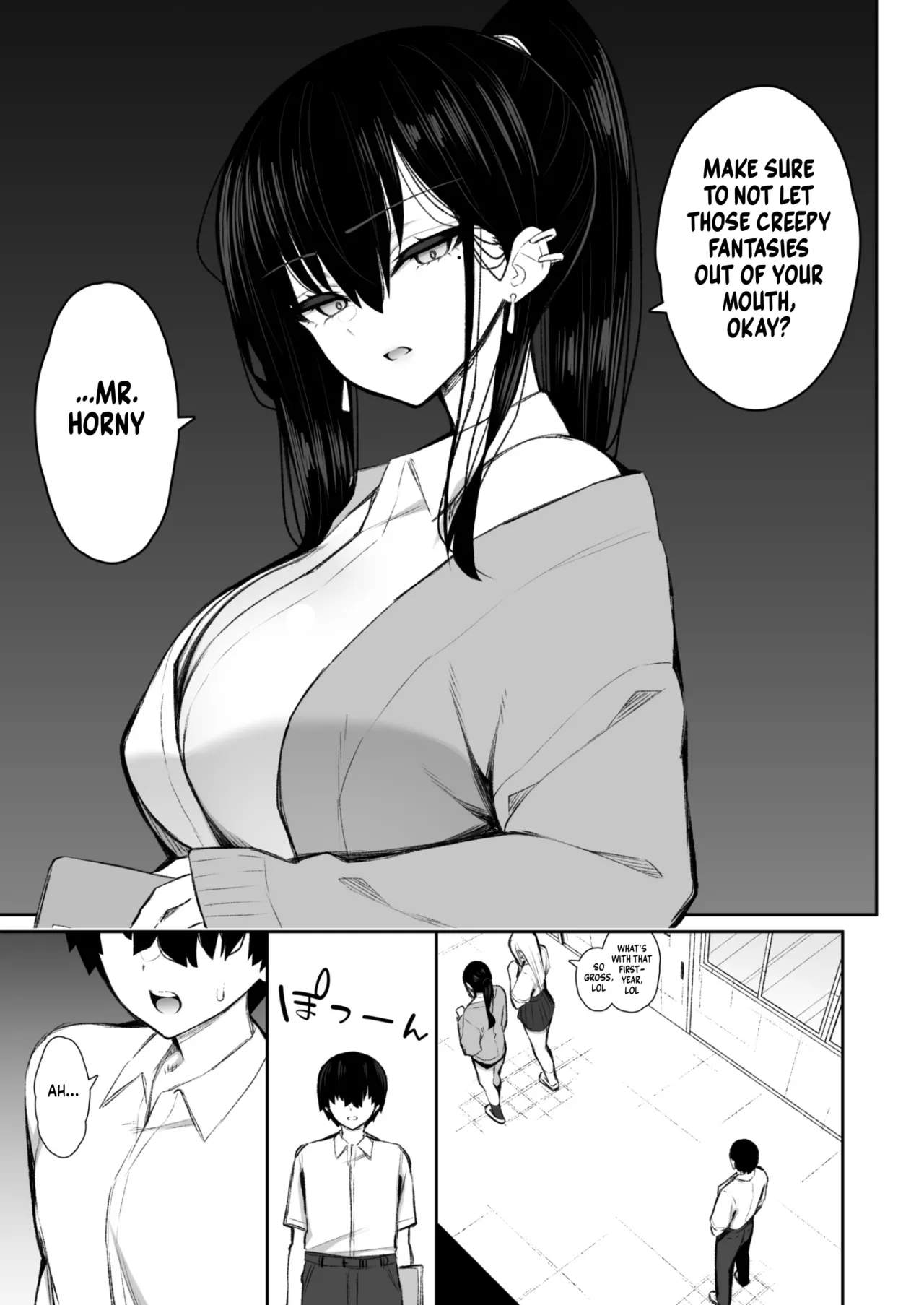 The Story of How a Cool Gyaru Became My Onahole page 7