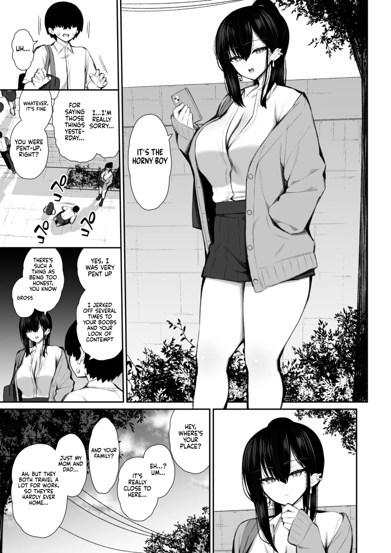 The Story of How a Cool Gyaru Became My Onahole page 9