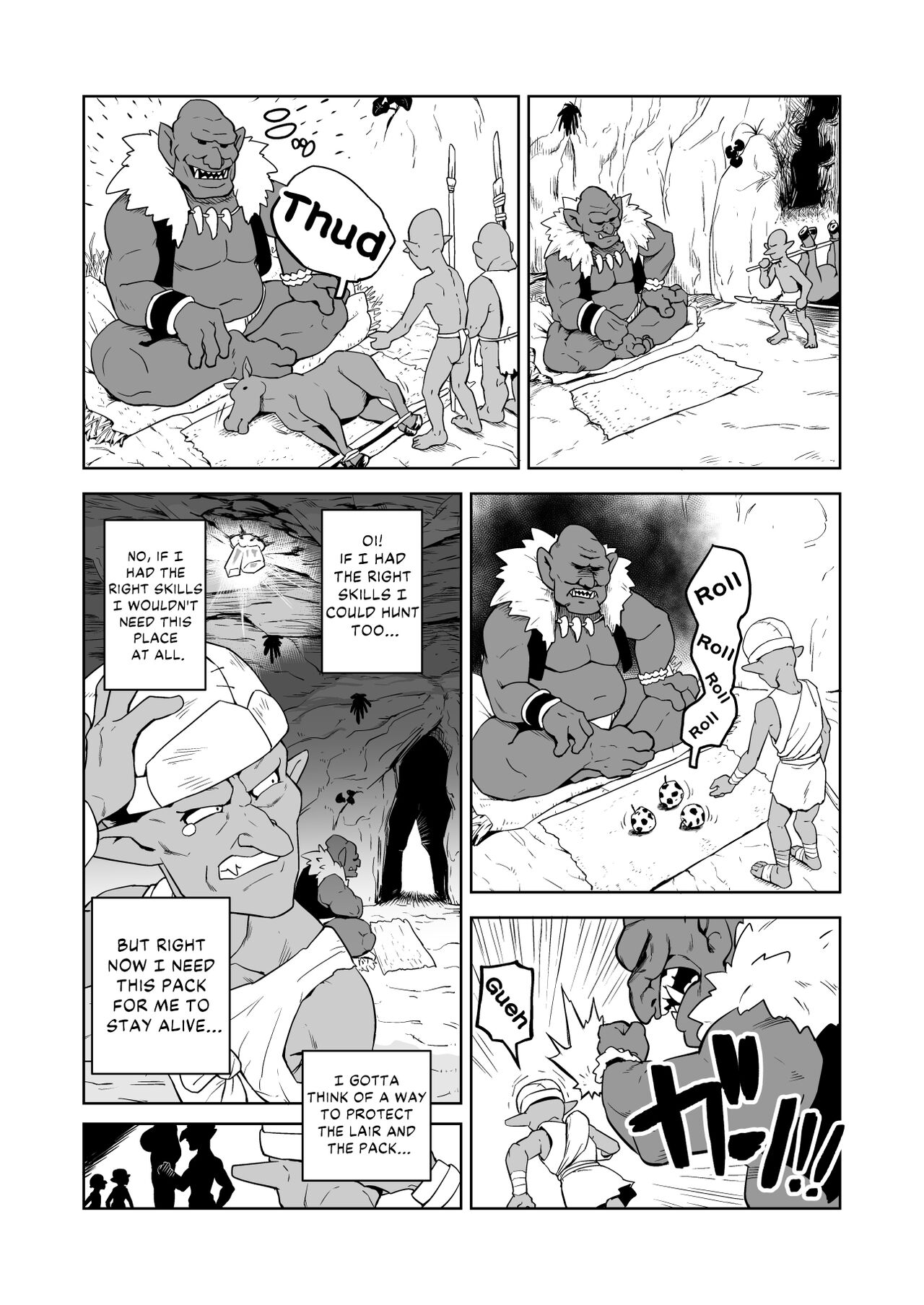 The Story of How a Masochistic Female Knight Looking to Get Gangbanged by Weaklings Became a Goblin Slave for Real; Part 1 page 15