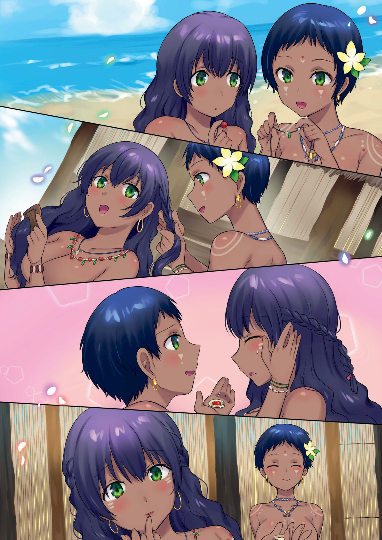 The Story of How Became a Member♀ of a Tribe on an Unexplored Island and Became a Best Friend's Wife page 25