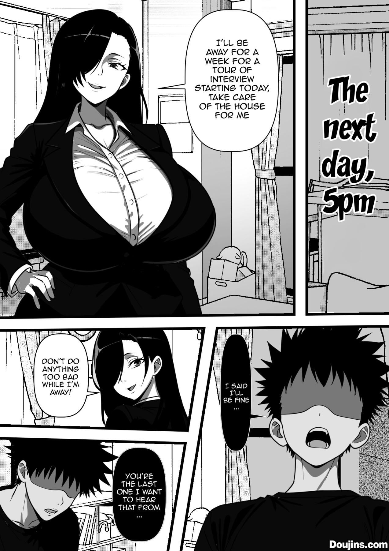 The Story Of How I, An Irrelevant Guy, Got To Impregnate My Mother's Delinquent MILF page 14