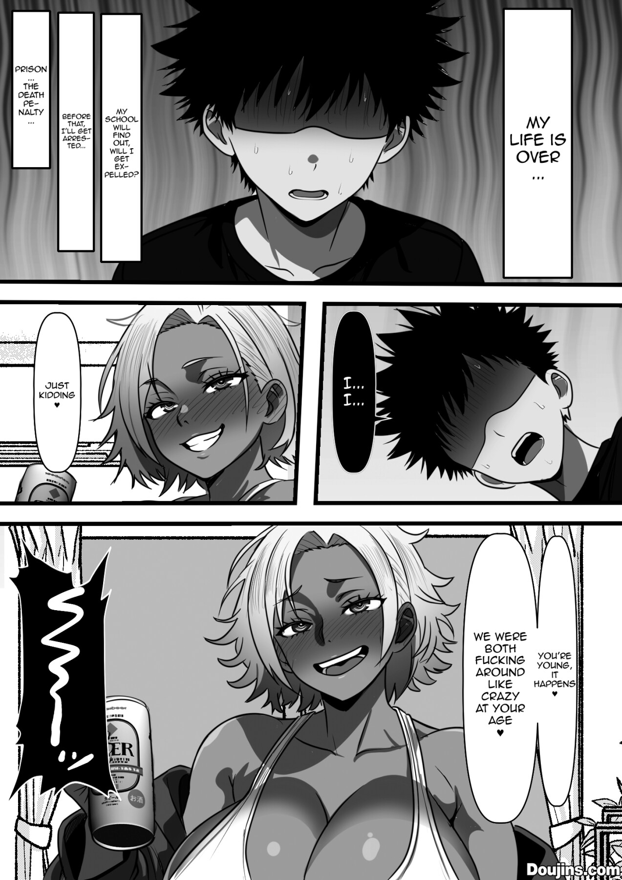 The Story Of How I, An Irrelevant Guy, Got To Impregnate My Mother's Delinquent MILF page 20