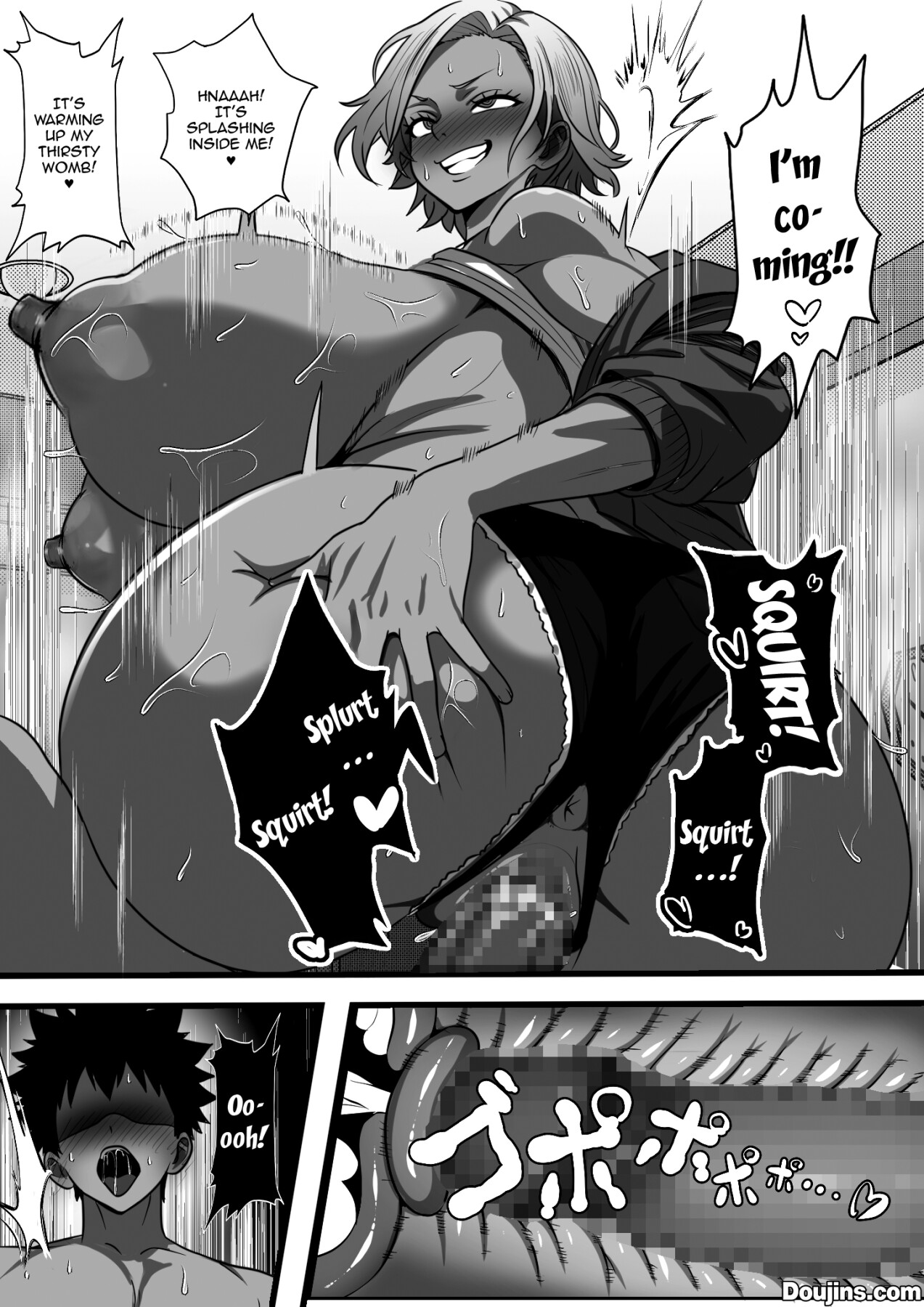 The Story Of How I, An Irrelevant Guy, Got To Impregnate My Mother's Delinquent MILF page 32