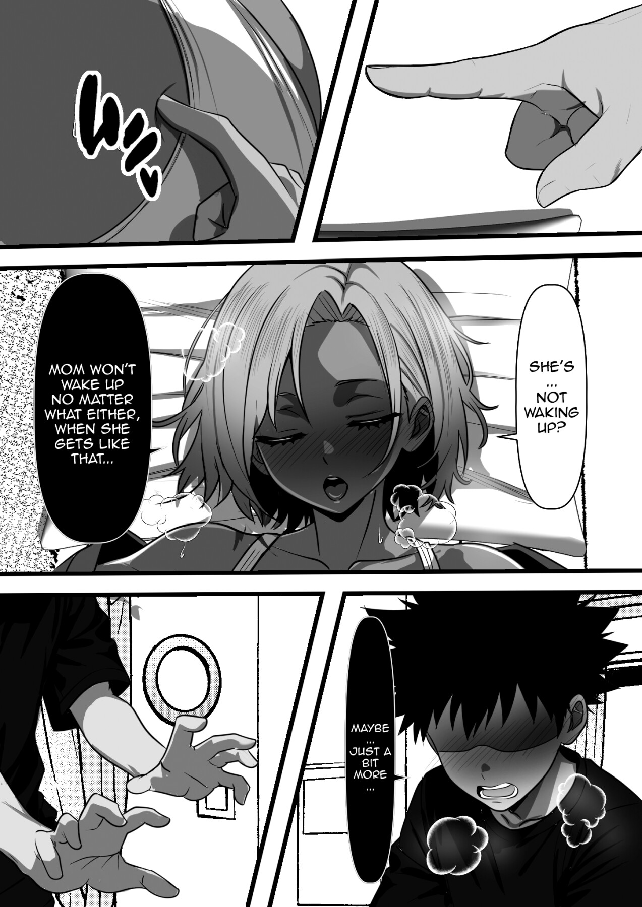 The Story Of How I, An Irrelevant Guy, Got To Impregnate My Mother's Delinquent MILF page 9