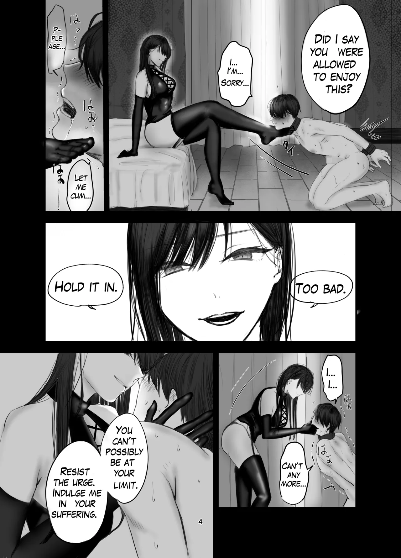 The Story of How I Became an SNS Domme’s Pet 1 page 3
