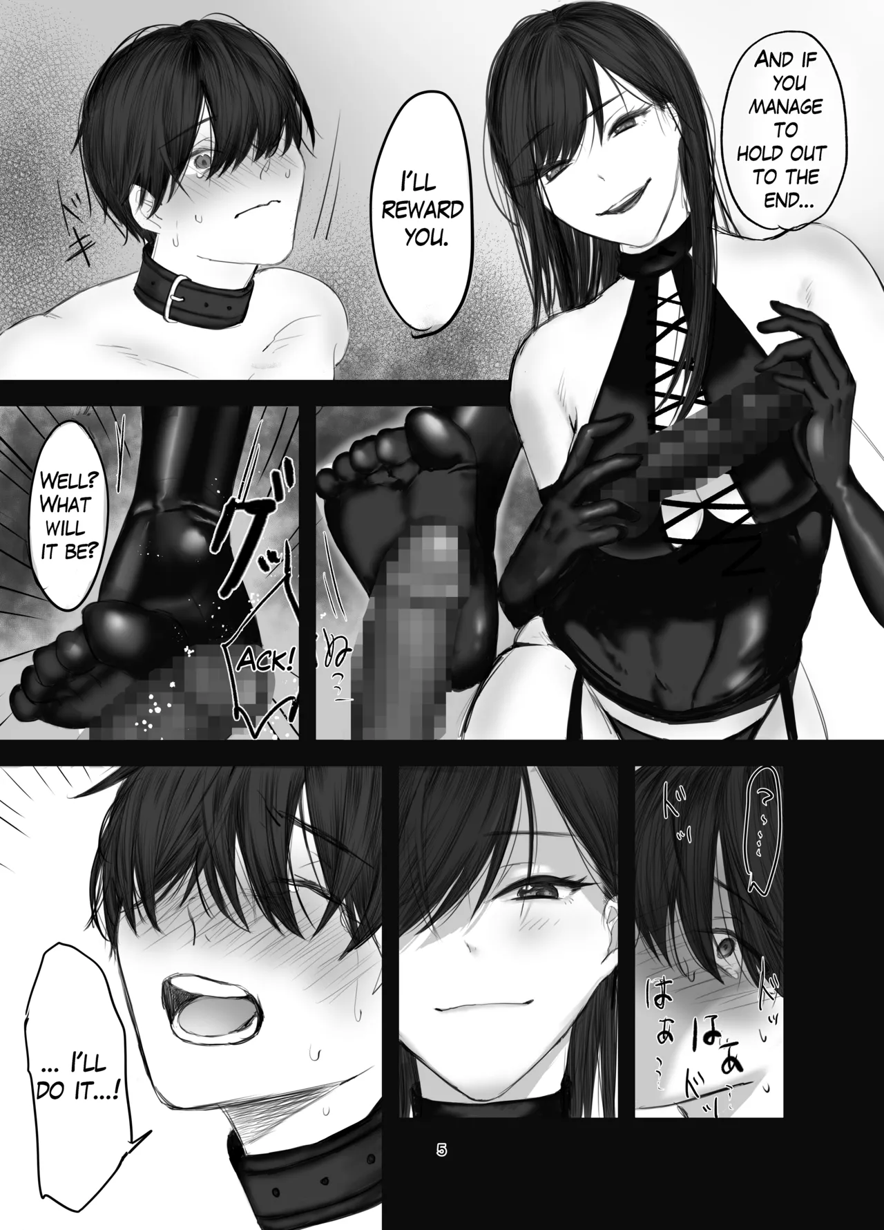 The Story of How I Became an SNS Domme’s Pet 1 page 4